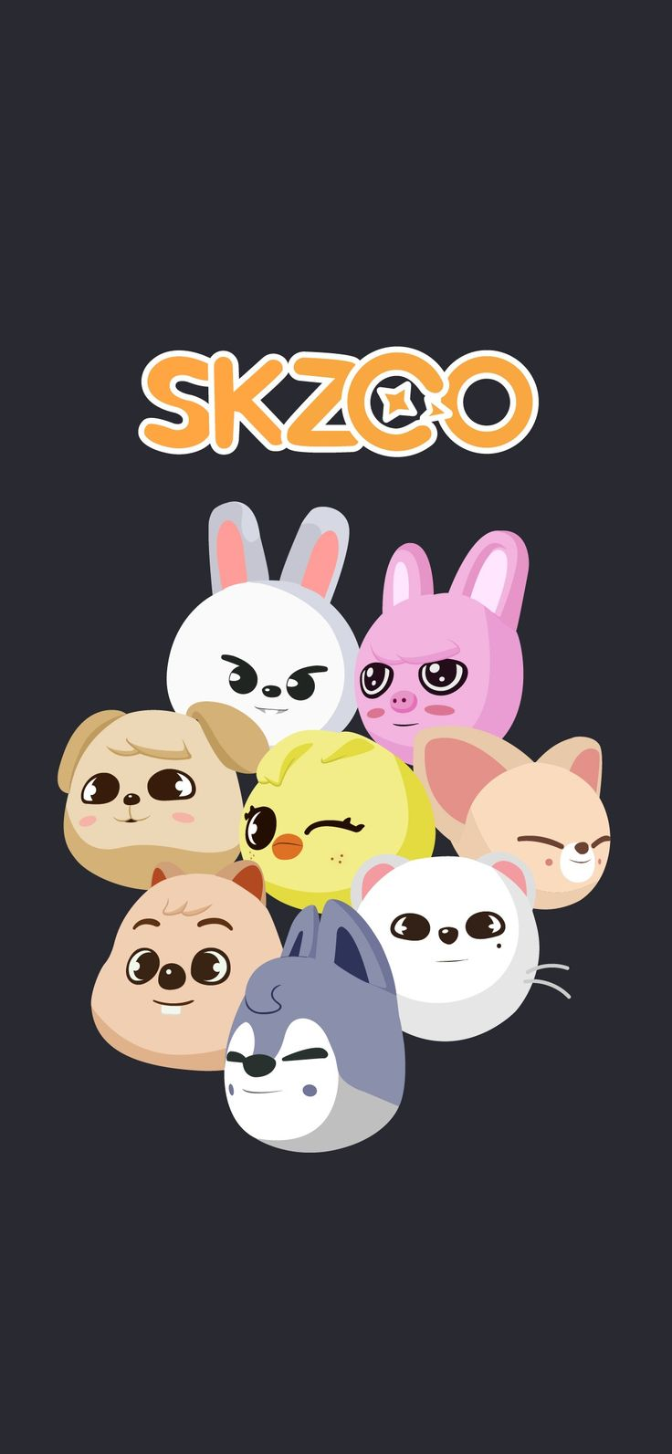 STL file Skzoo Keychains // Stray Kids