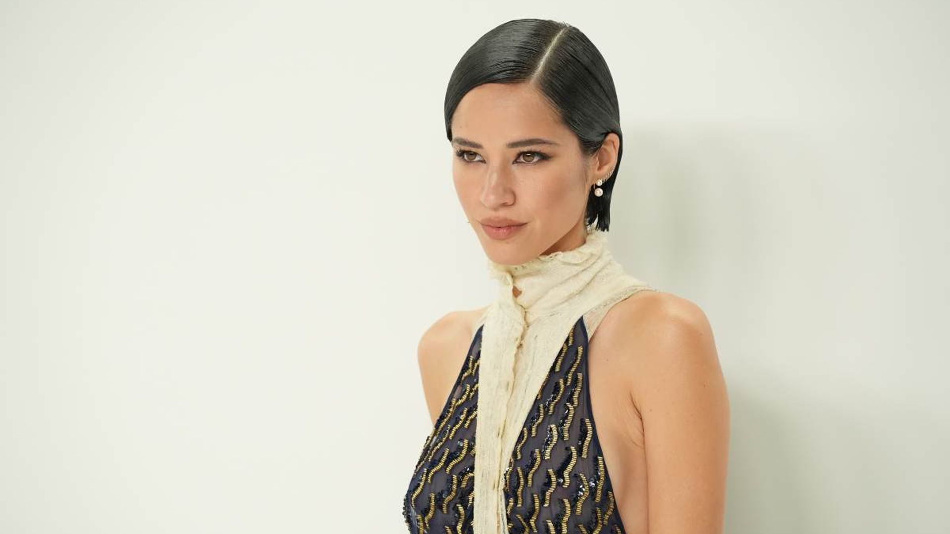 Yellowstone' Star Kelsey Asbille Stuns in Strapless Dress on the Red Carpet