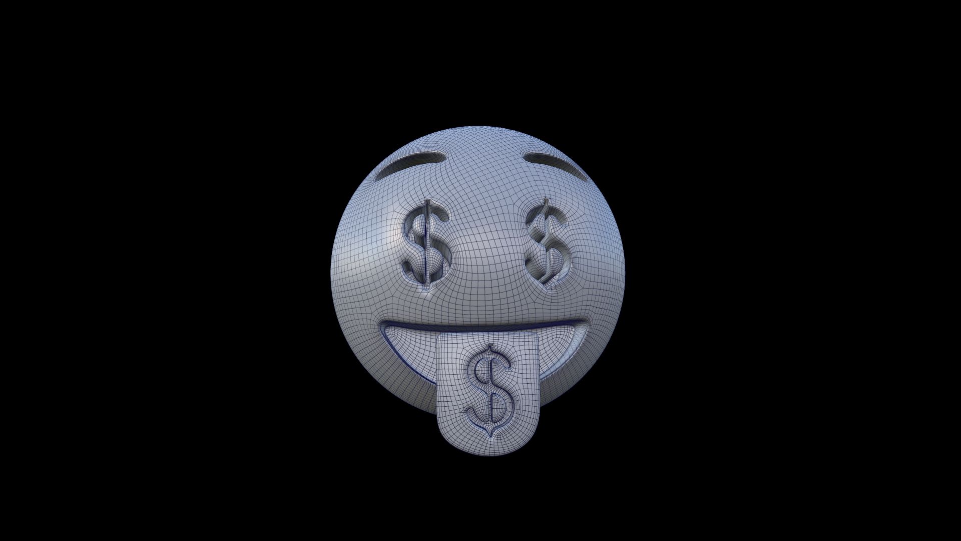 EMOJI MONEY 3D Model $8 - .3Ds .fbx .max .obj
