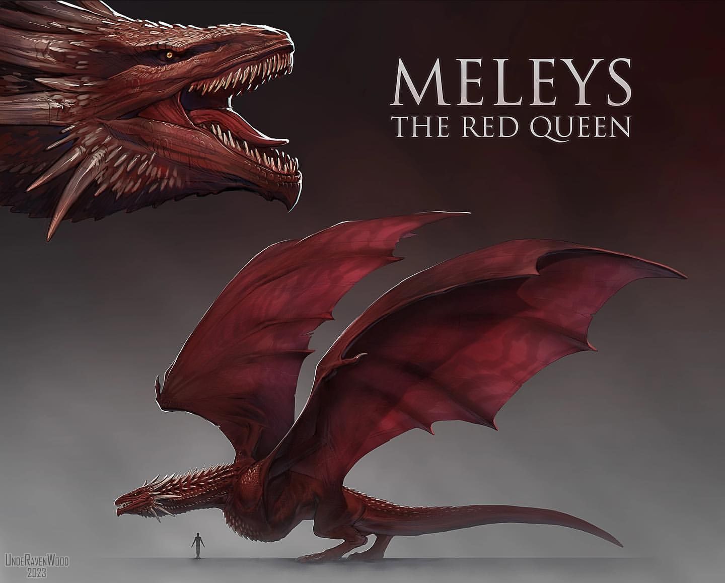 Raven on Instagram: • Meleys • The Red Queen • Already have my next pick in mind, but you guys are more than welcome to leave suggestions for which HOTD beast