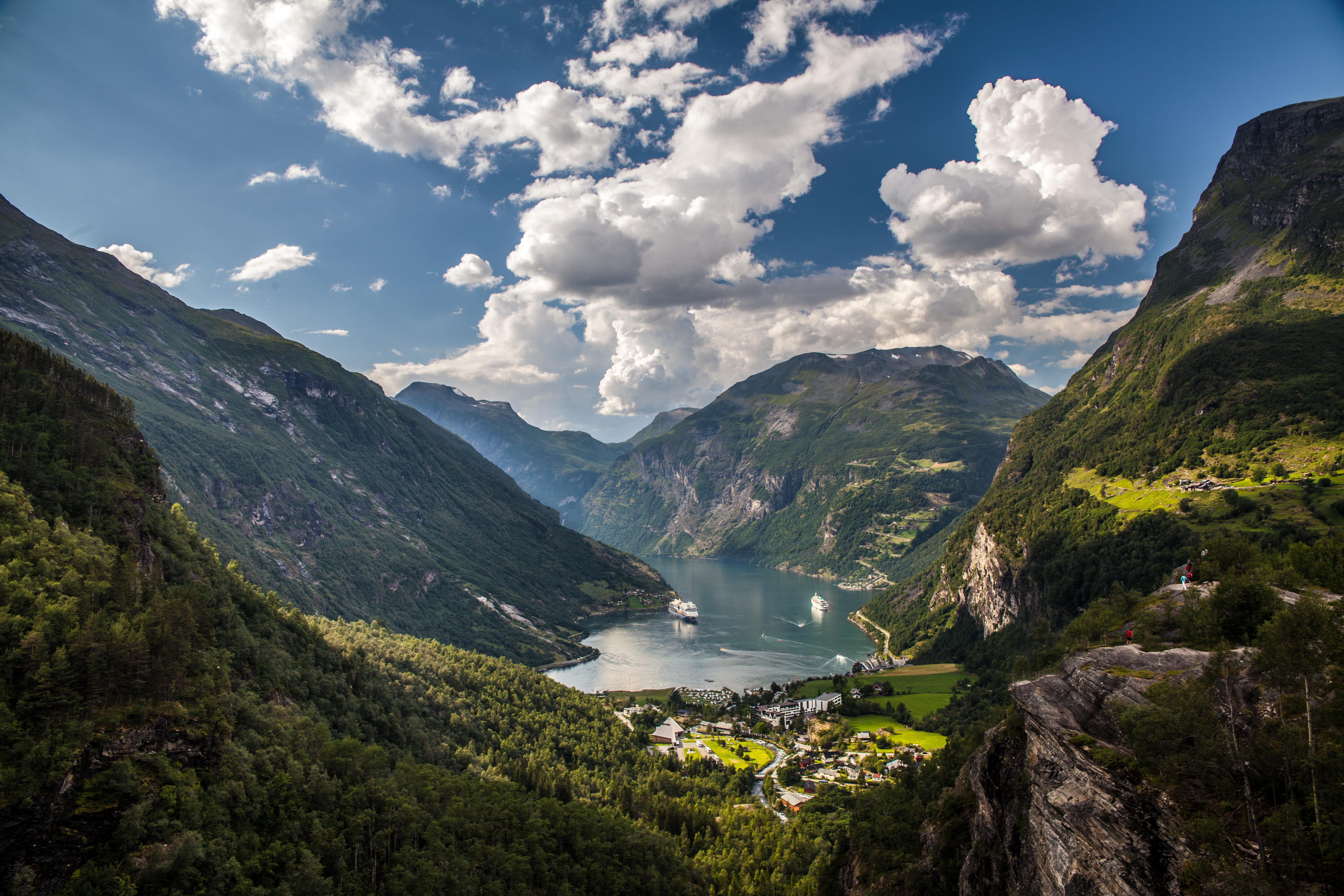Nature Geirangerfjord 4k Ultra HD Wallpaper by Andrés Nieto Porras