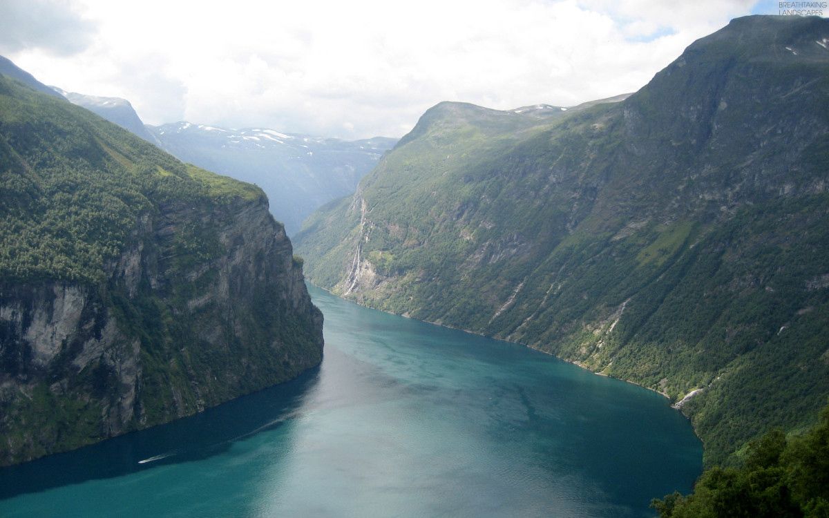 Geiranger Fjord Cliff Norway. Norway nature, Norway wallpaper, Nature image