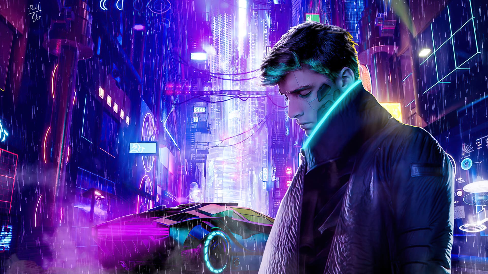 Cyberpunk 4k Wallpaper Ultra 4k Cyberpunk Background Download