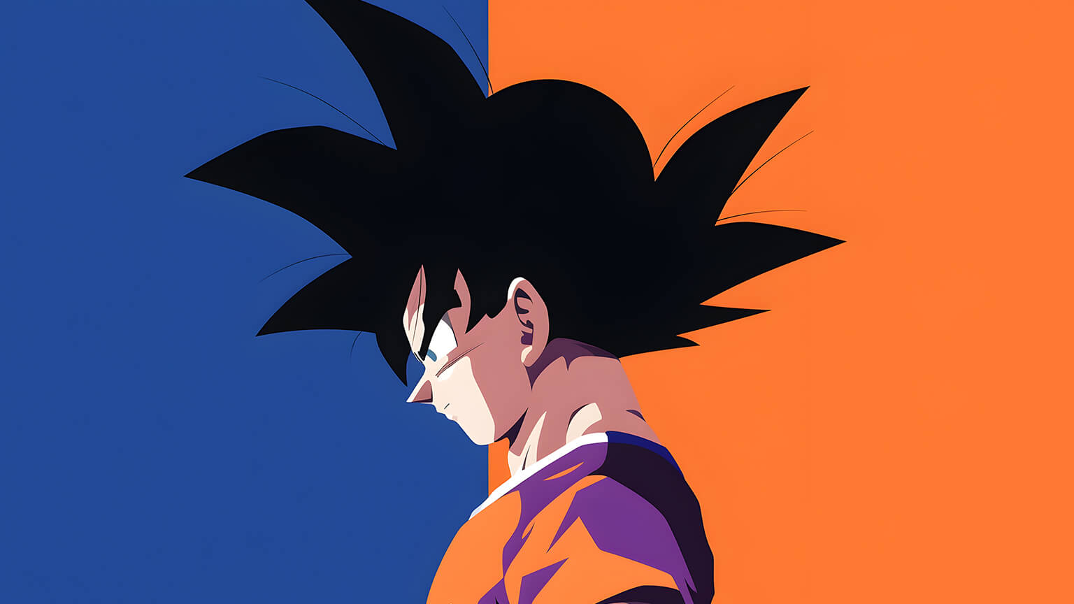 Goku Minimalist Desktop Wallpaper Ball Wallpaper Desktop