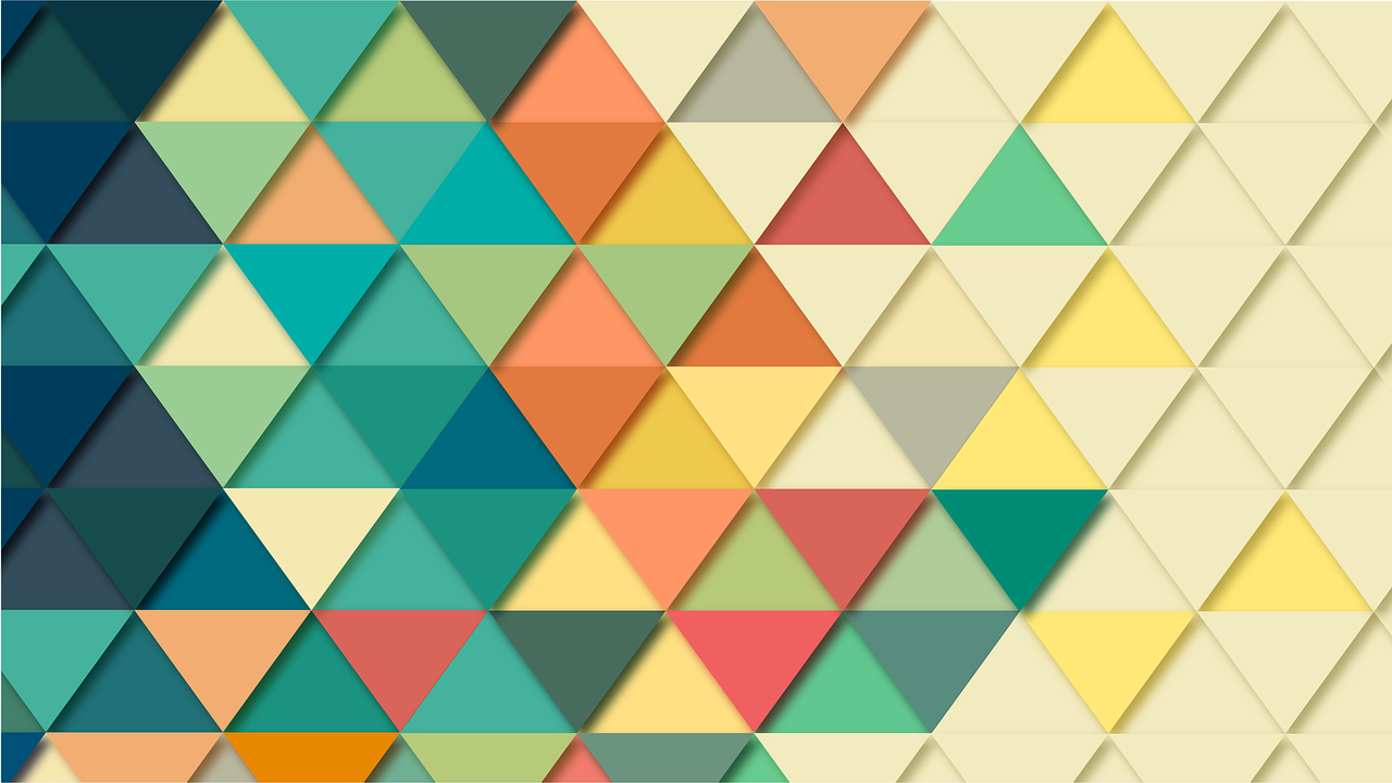 Geometric Triangle Pattern