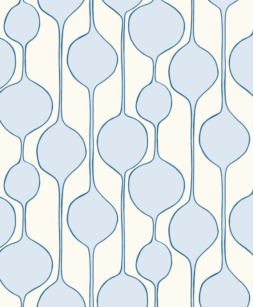 The Simple Life Minimalist Geometric Wallpaper