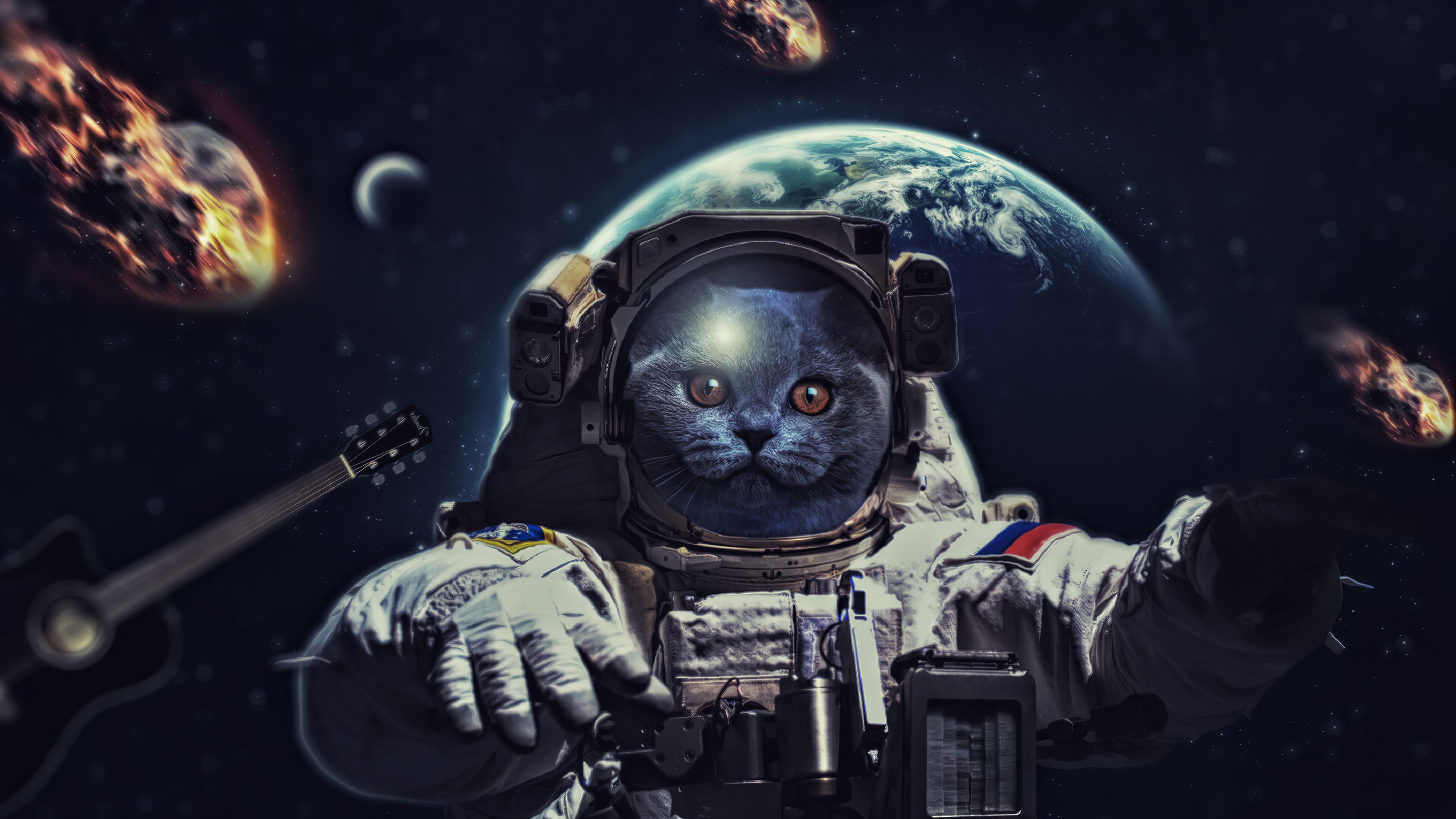 Cat In Space. Cartoon wallpaper hd, HD batman wallpaper, HD wallpaper
