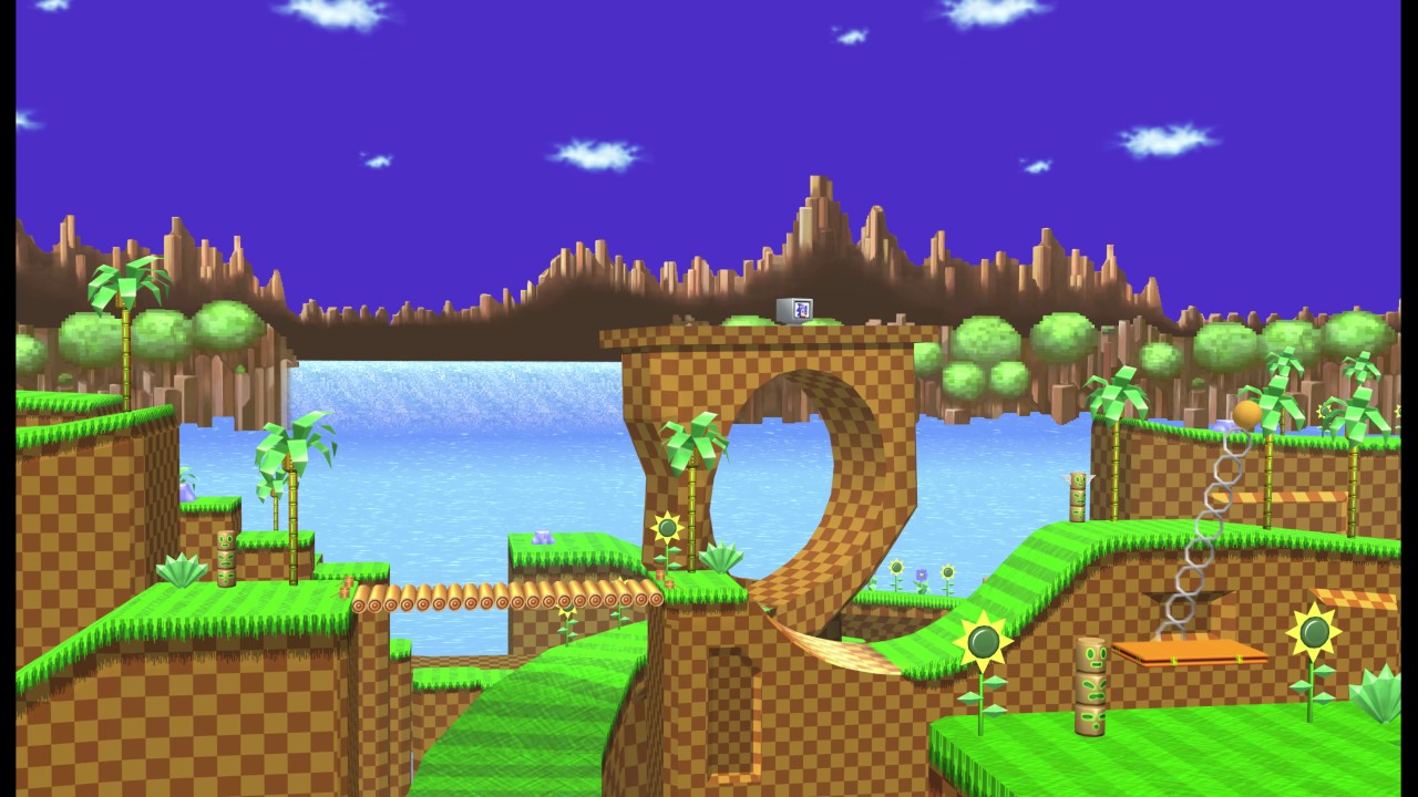 VGW: Sonic the Hedgehog Green Hill Zone 4K Video Wallpaper