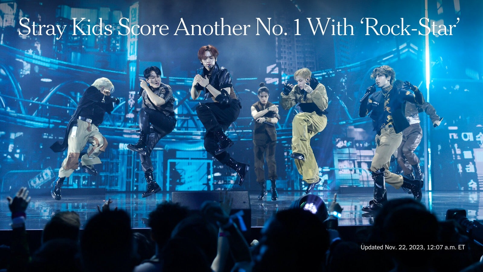 Stray Kids Score Another No. 1 With 'Rock Star'