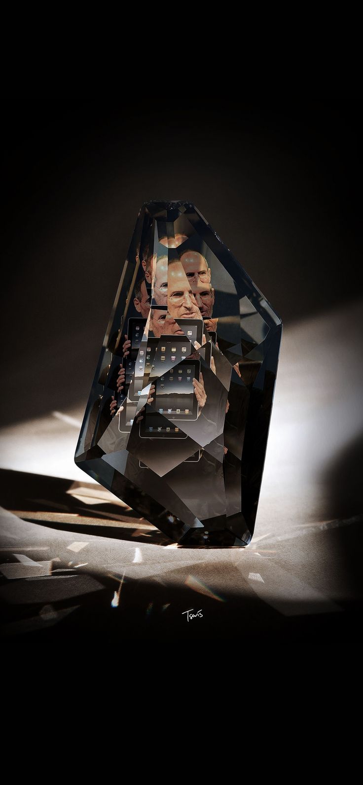 Steve Jobs In A Diamond. Diamond wallpaper, Diamond, Free HD wallpaper