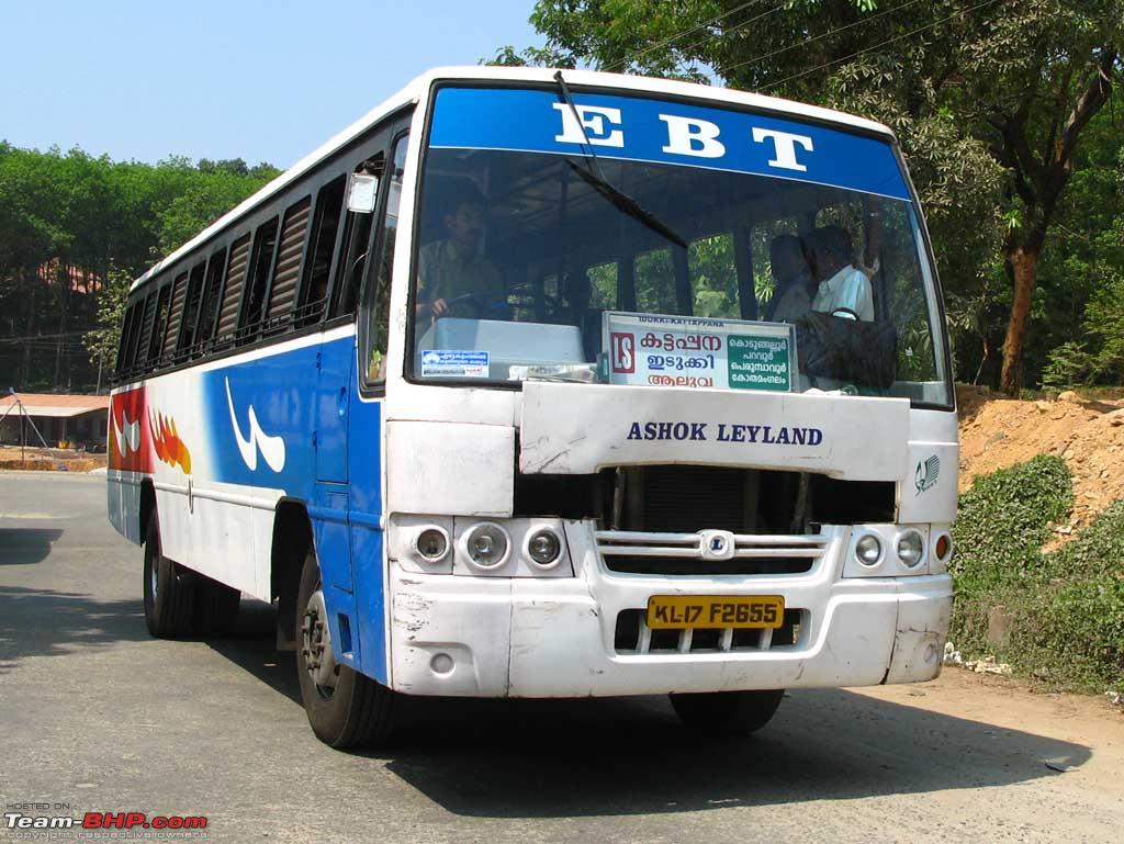 Intercity Buses operated by various private travels and STUs