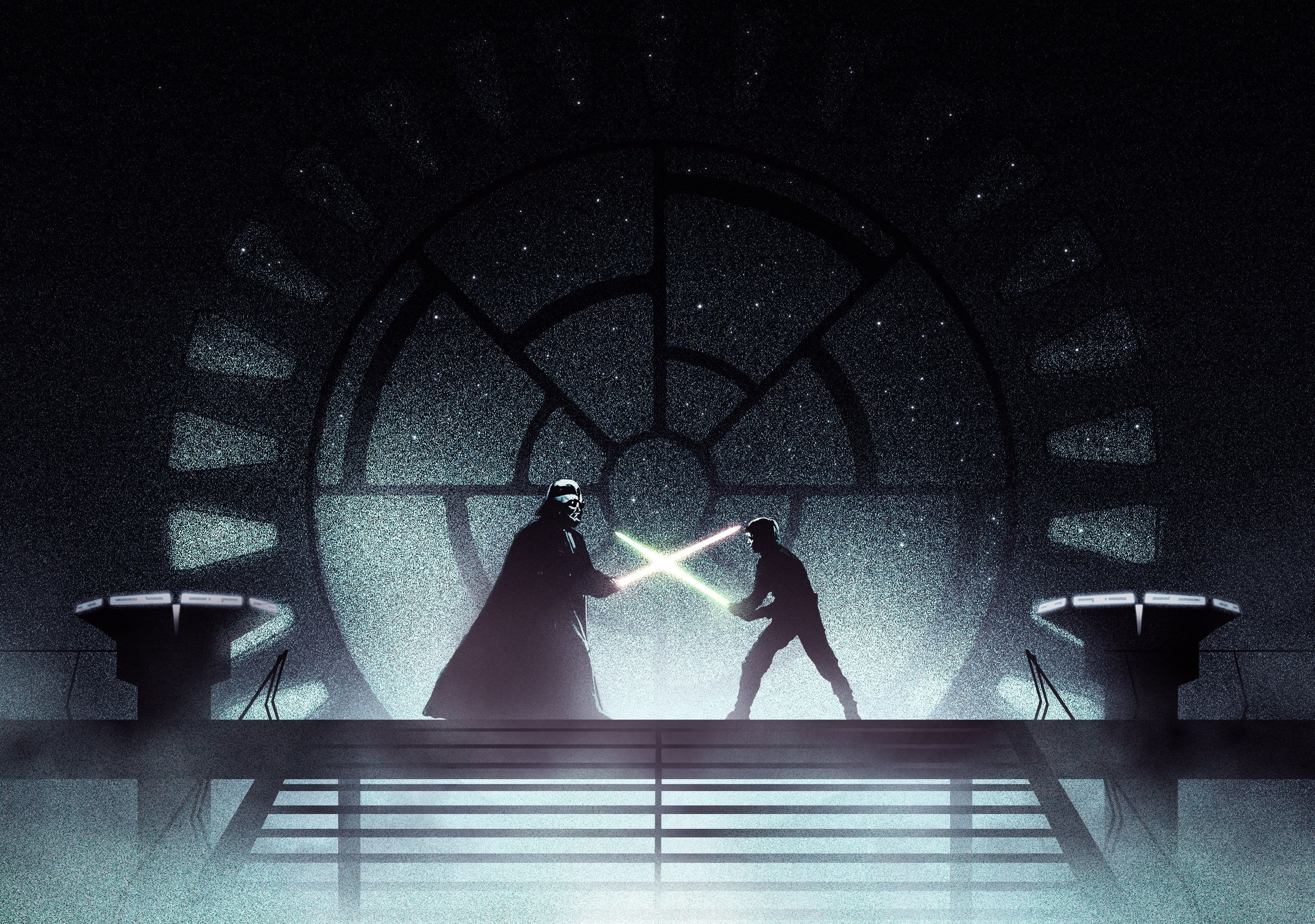Star Wars digital wallpaper star wars darth vader #lightsaber #jedi #sith luke skywalker Star Wars: Episode VI o. Darth vader, Star wars, Star wars movie