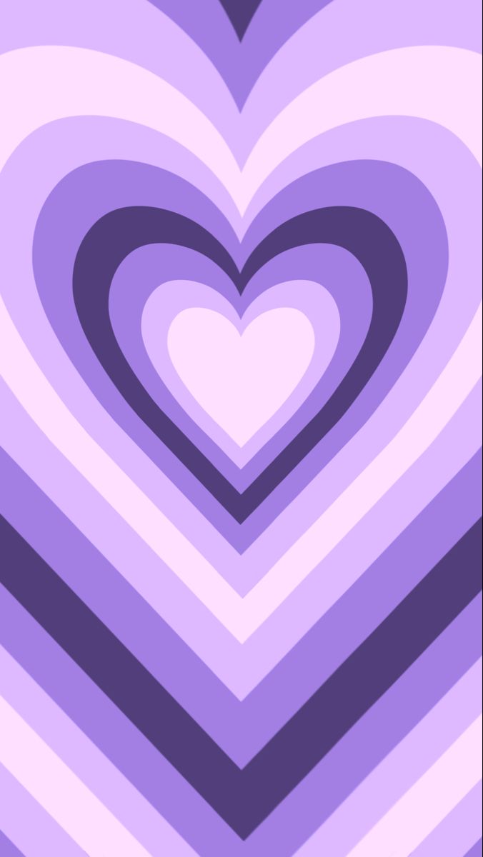 Purple Aesthetic Retro Heart Wallpapers - Wallpaper Cave