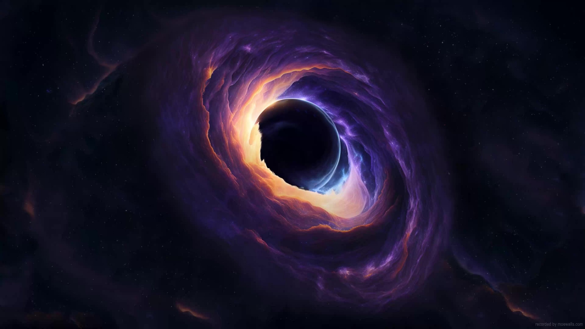 Sci Fi Black Hole Live Wallpaper