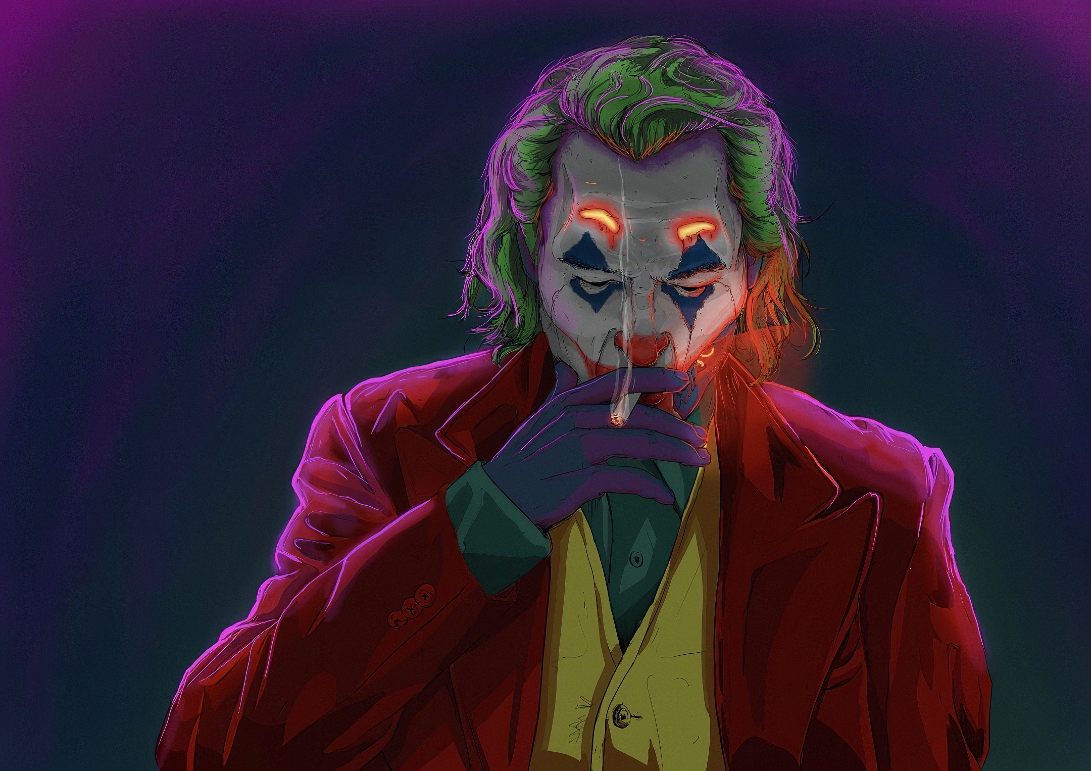 Joker Smoking Man Wallpaper, HD Superheroes Wallpaper, 4k Wallpaper, Image, Background, Photos and Picture