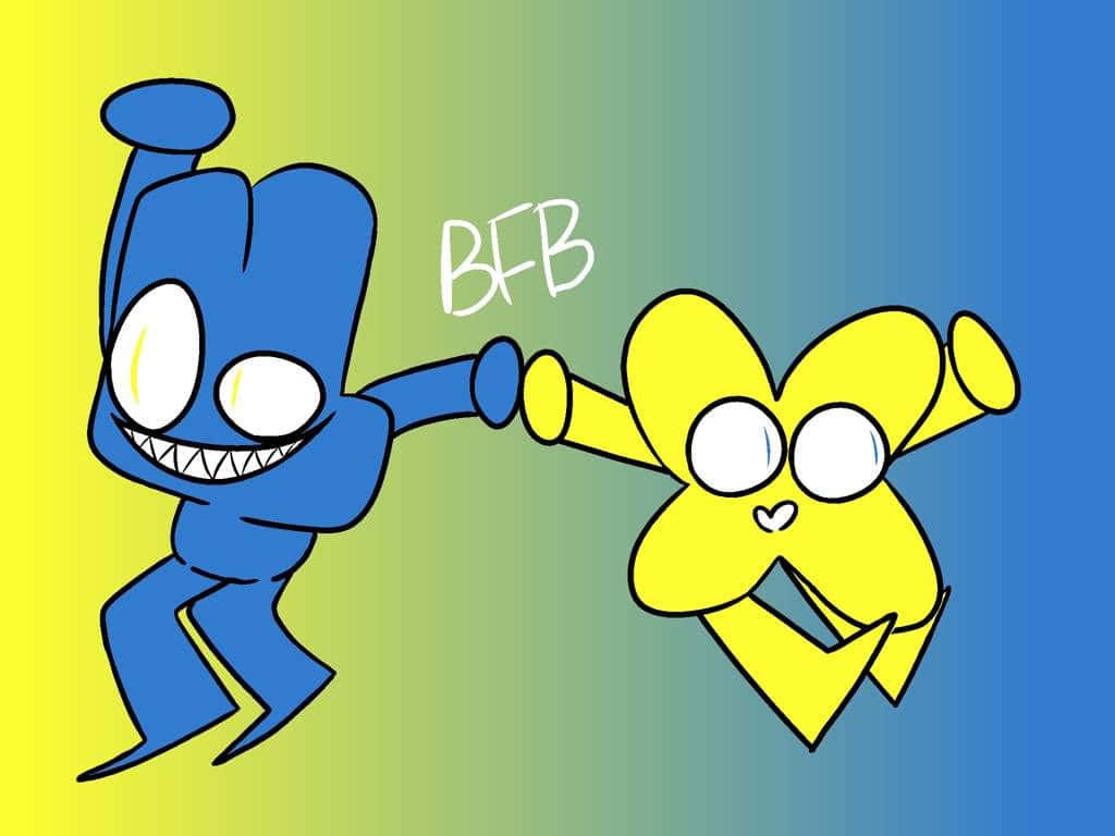 Download Four and X Standing Together BFB Background