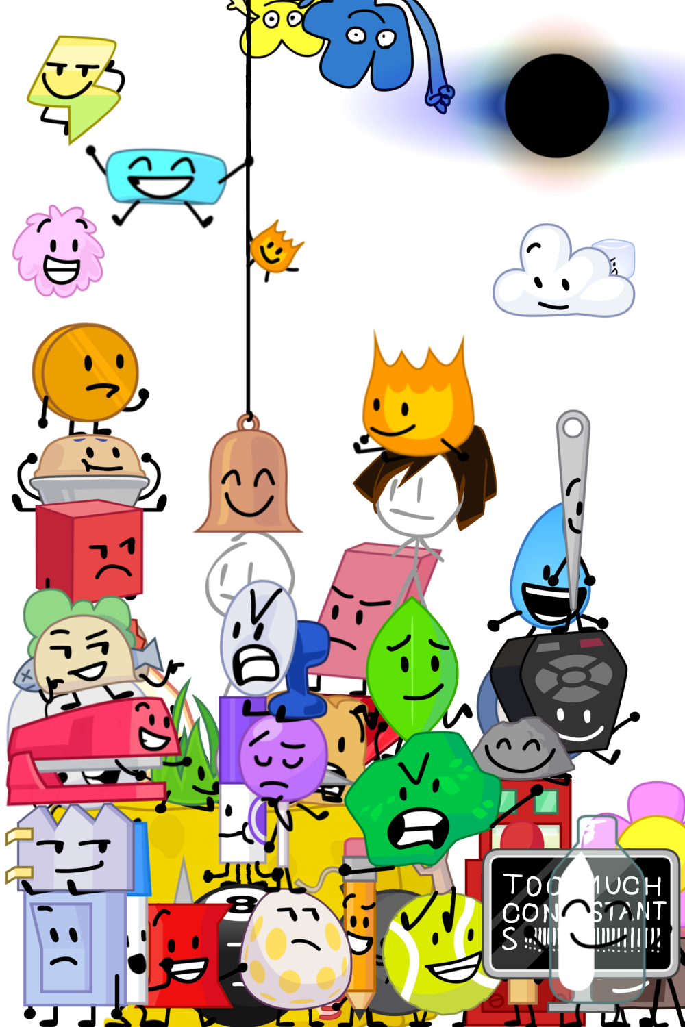 free bfdi wallpaper to use for your phone