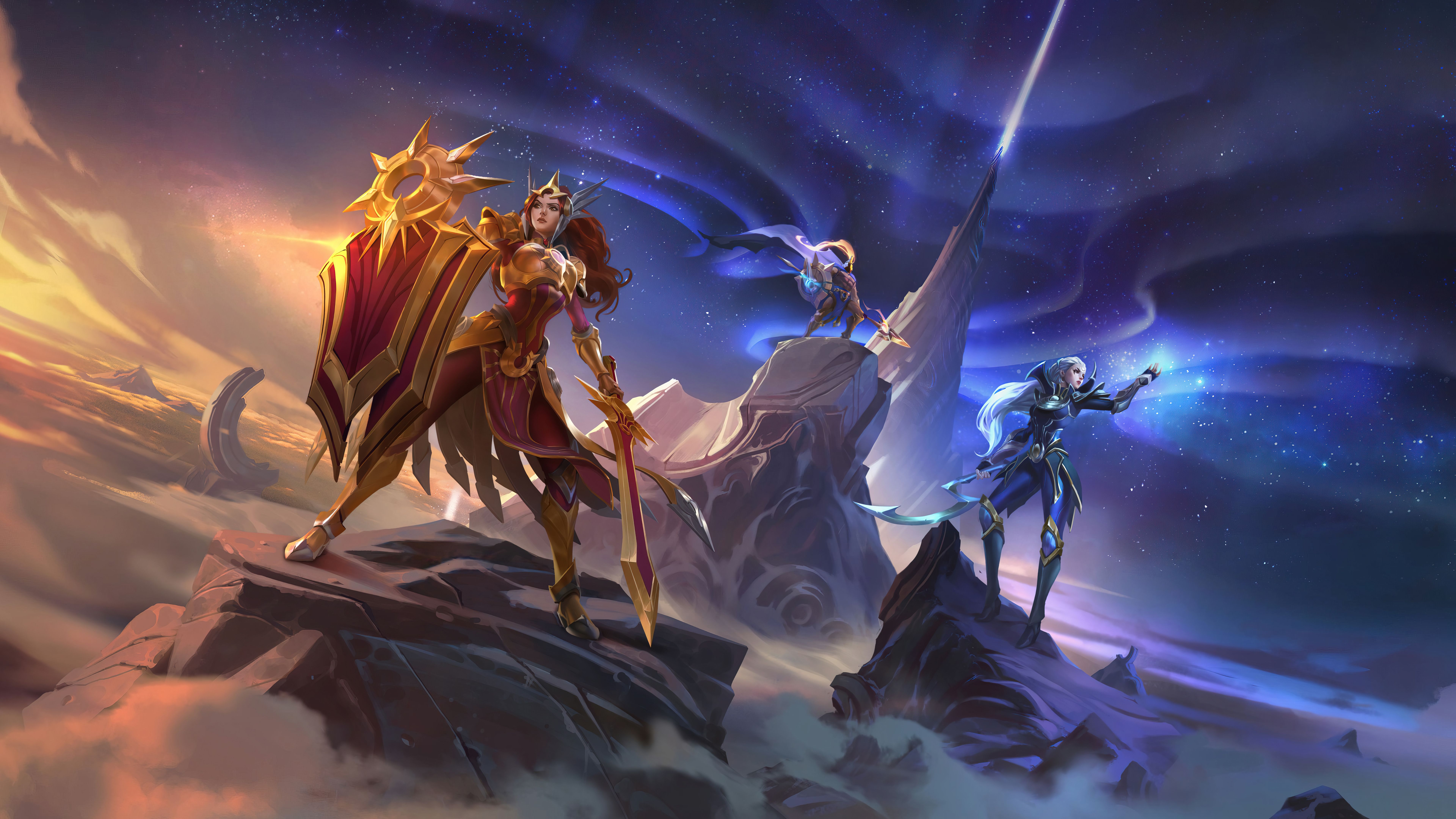 league of legends. wallpaper 8k 7680x4320. Pantheon league of legends, League of legends, Lol league of legends