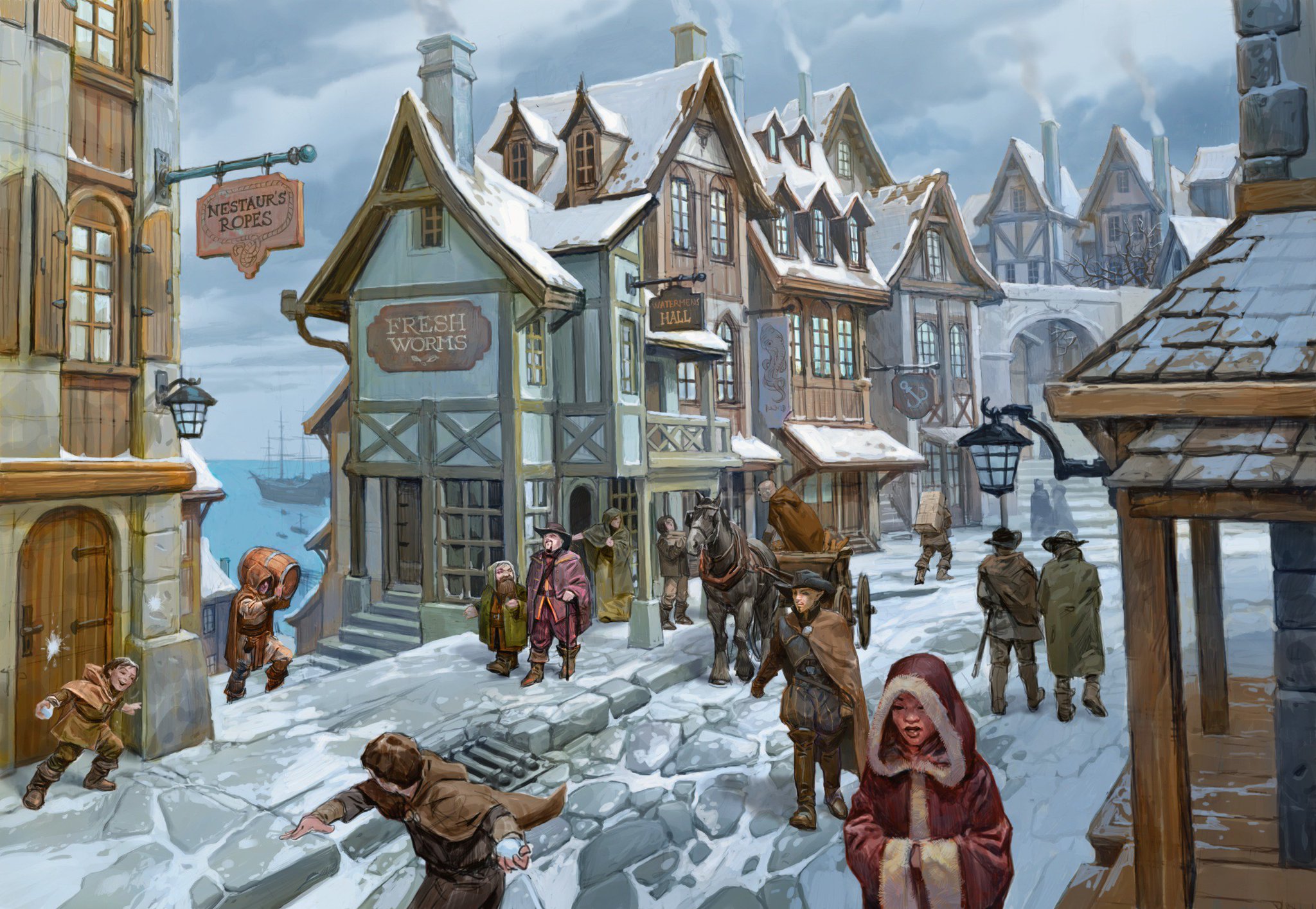 D&D Beyond the upcoming Waterdeep: Dragon Heist adventure your party can open a business in Waterdeep! What kind of business do you think your characters would run