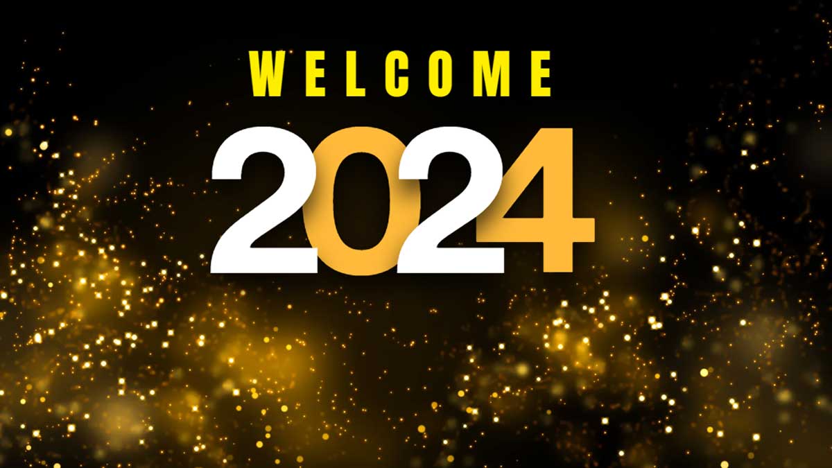 Happy New Year 2024 Wishes, Image, Status, Messages, Quotes, Shayari, SMS, HD Photo, GIF, Wallpaper, Greetings, Card, Facebook Messages, Instagram And Whatsapp Status, Stickers To Share Happy New Year 2024 Wishes In