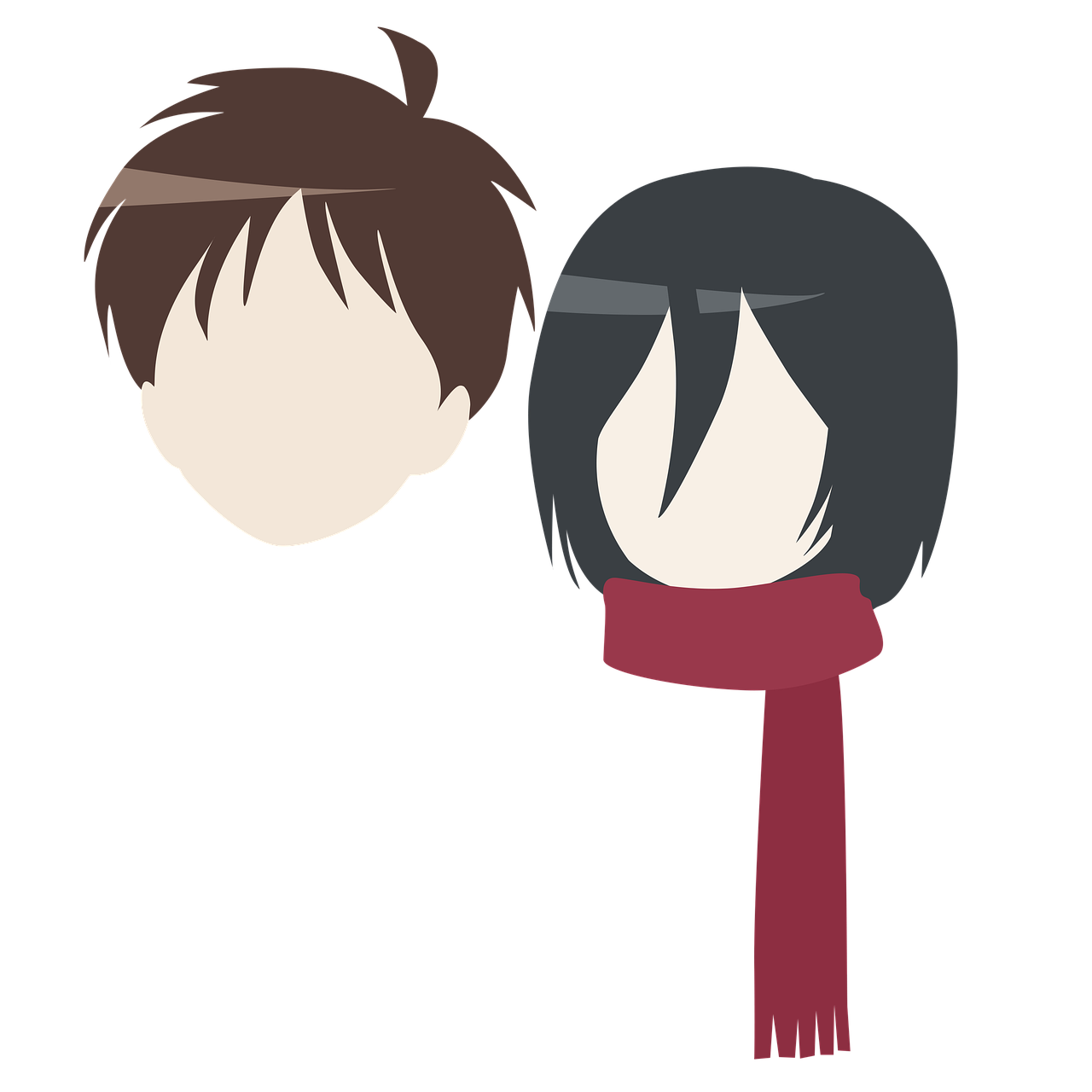 Download Couple Anime Cute Royalty Free Stock Illustration Image