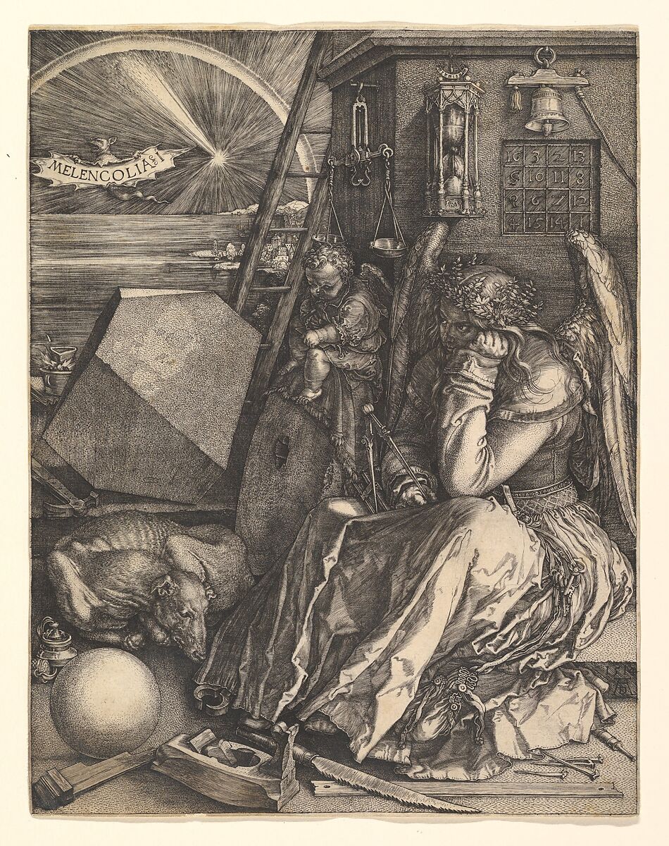 Albrecht Dürer. Melencolia I. The Metropolitan Museum of Art
