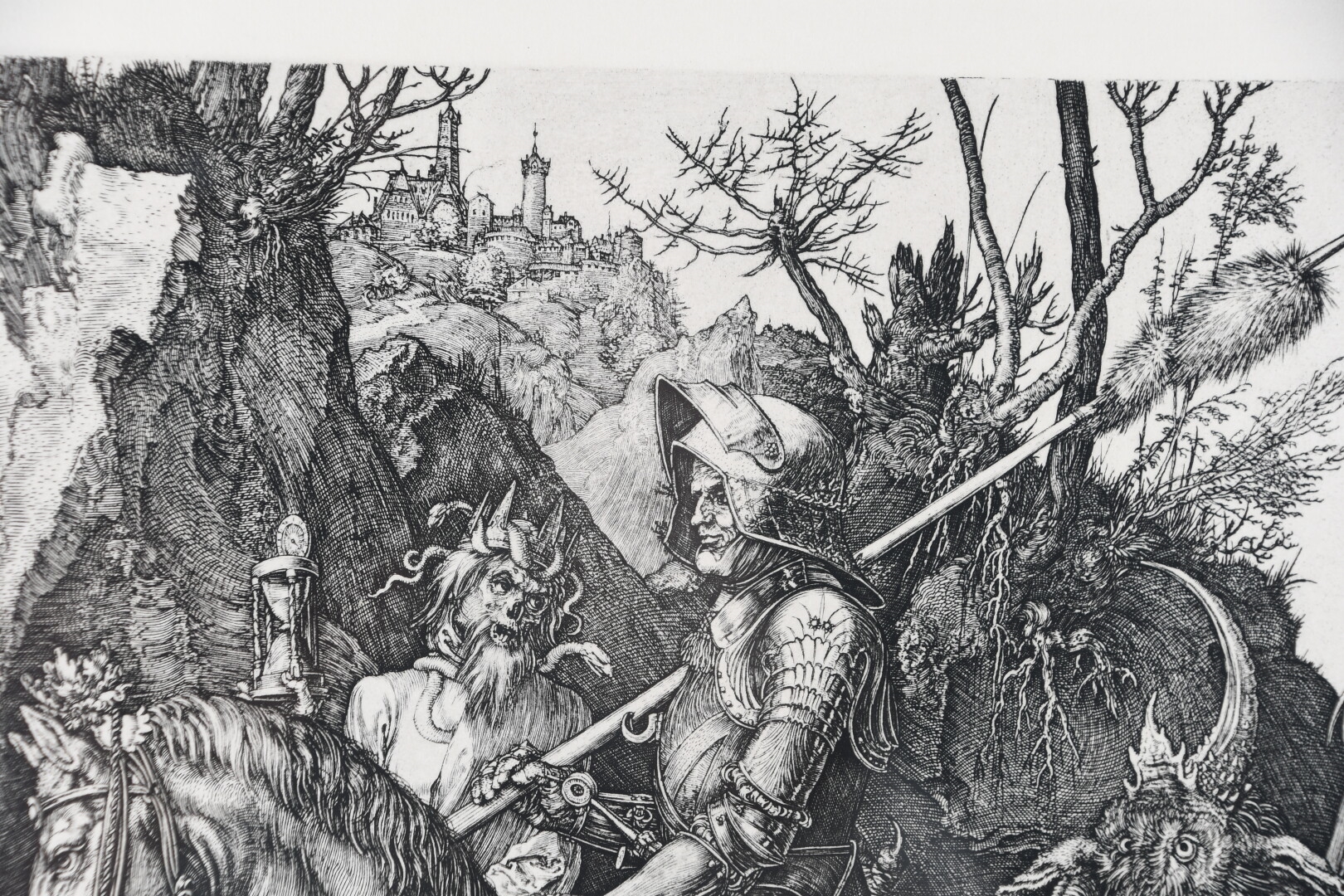 Albrecht Dürer 1528). Adam Et Eve Et Le Chevalier, La Mort Et Le Diable