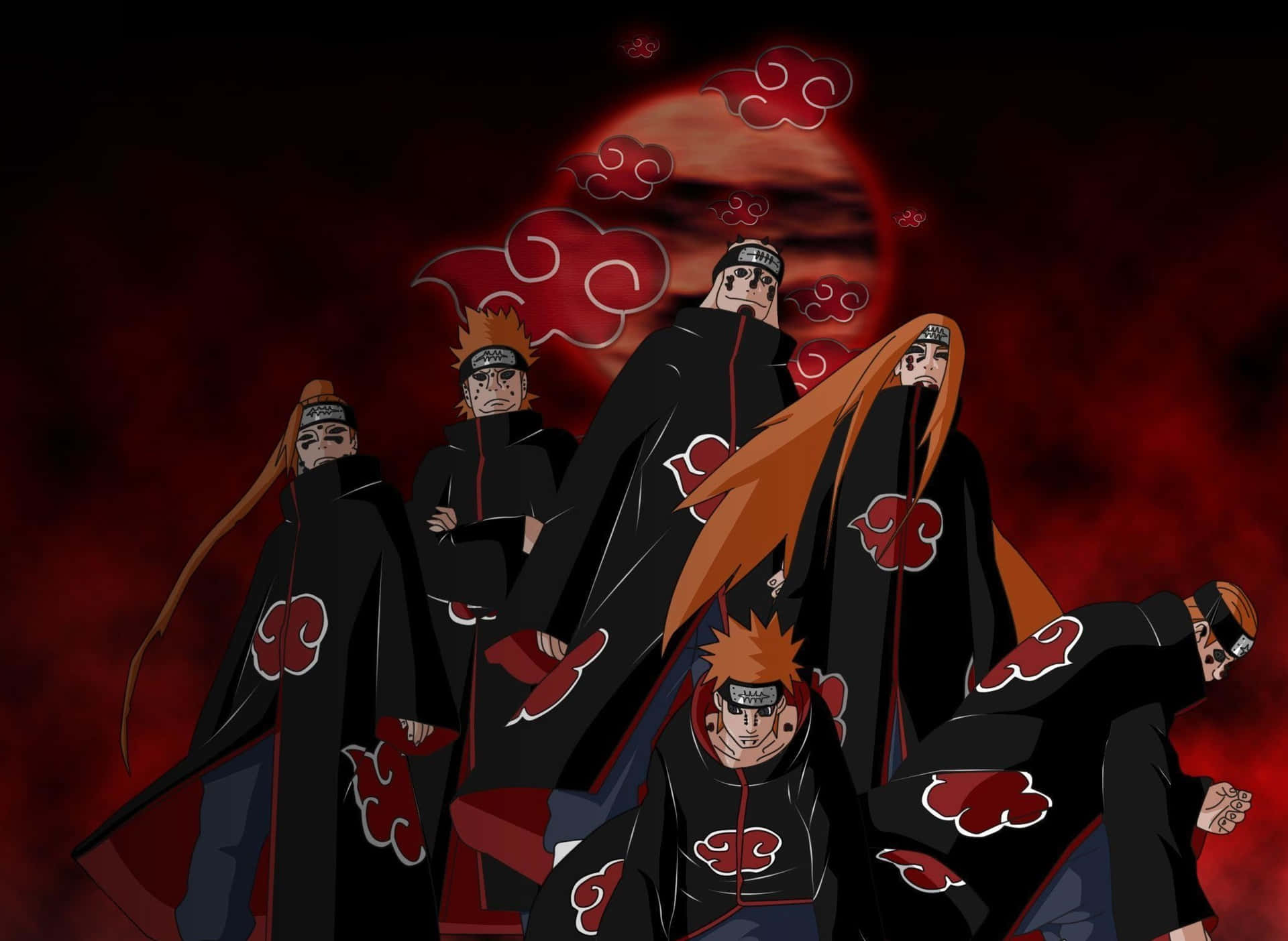 Download Akatsuki Laptop your productivity Wallpaper