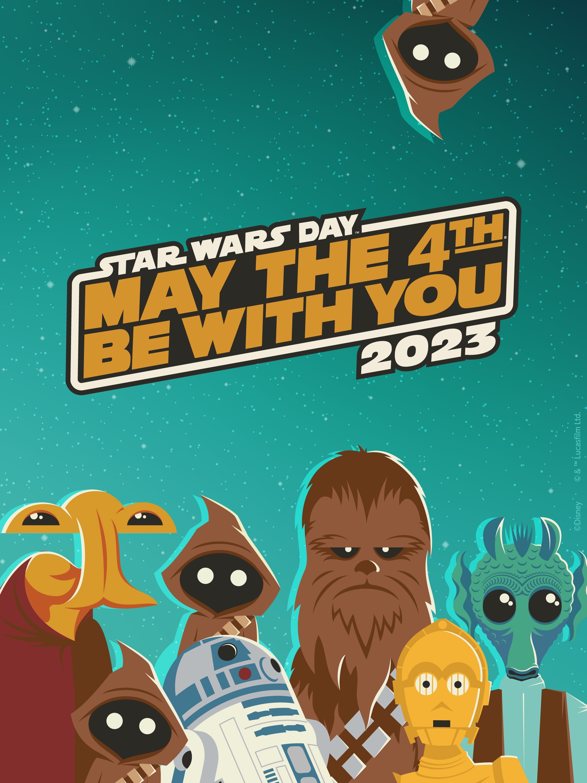 Star Wars May The 4th Wallpaper for Desktop, iPad, Zoom Background. Disney Parks Blog