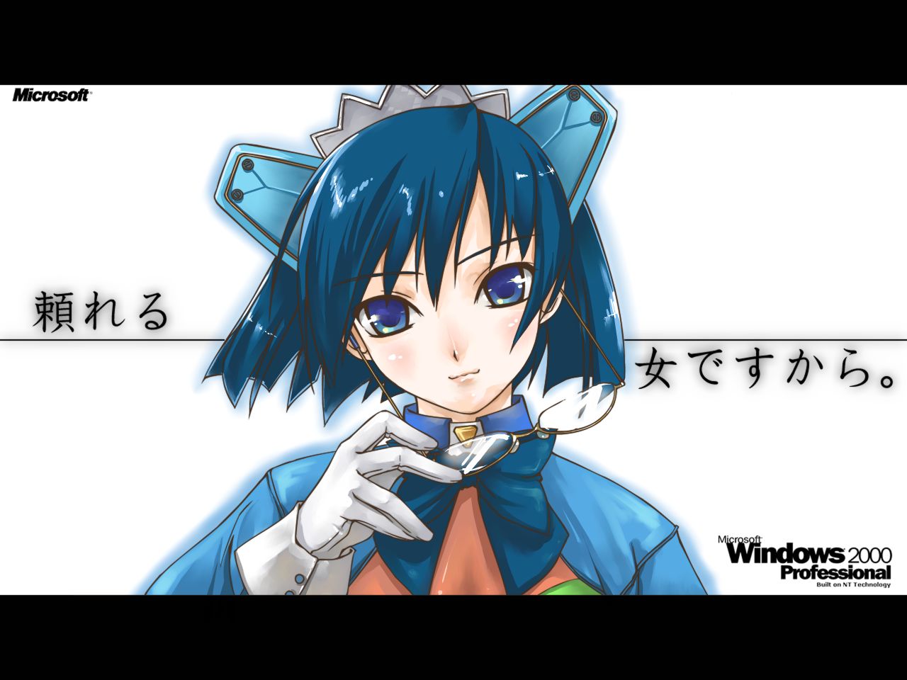 Anthropomorphism Glasses Os Tan Windows. Konachan.com.com Anime Wallpaper