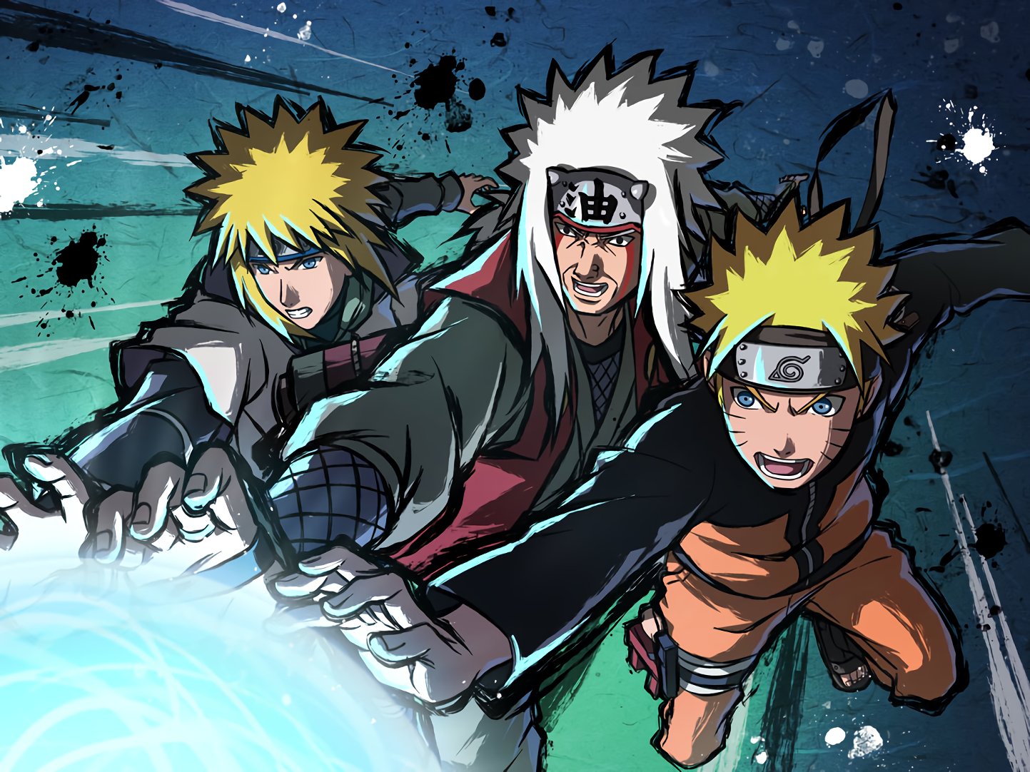 Maxiuchiha22 x Boruto Ninja Tribes UPDATE Wallpaper Minato Namikaze Naruto Uzumaki Jiraiya #忍トラ