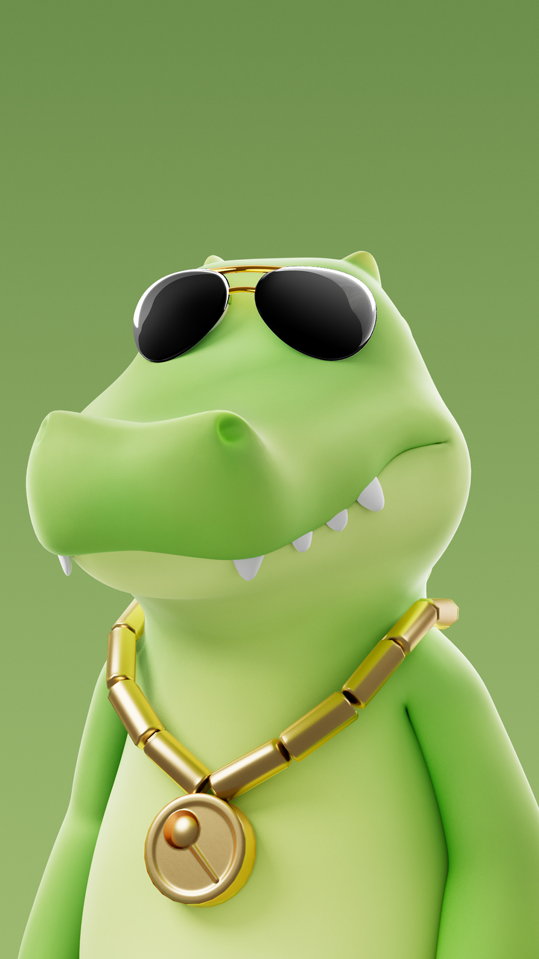 Crocodile iPhone Wallpaper