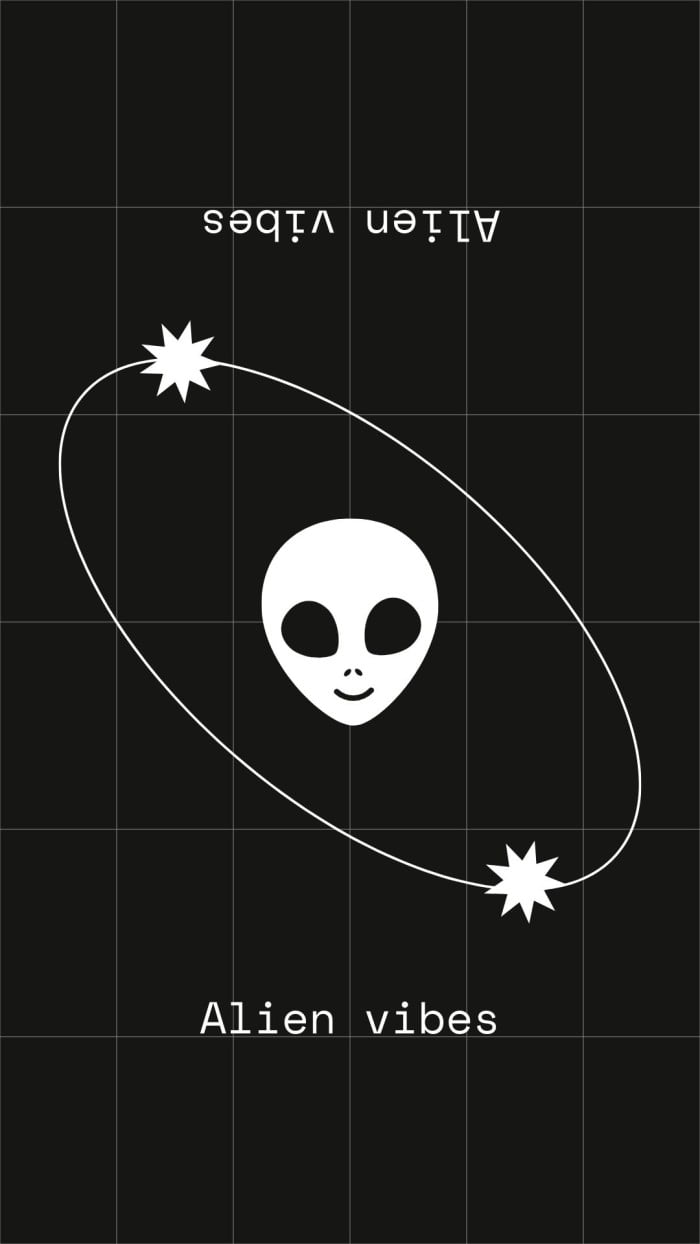 Modern Black Concept Mobile Wallpaper