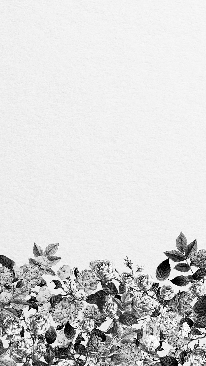 Aesthetic autumn flower phone wallpaper