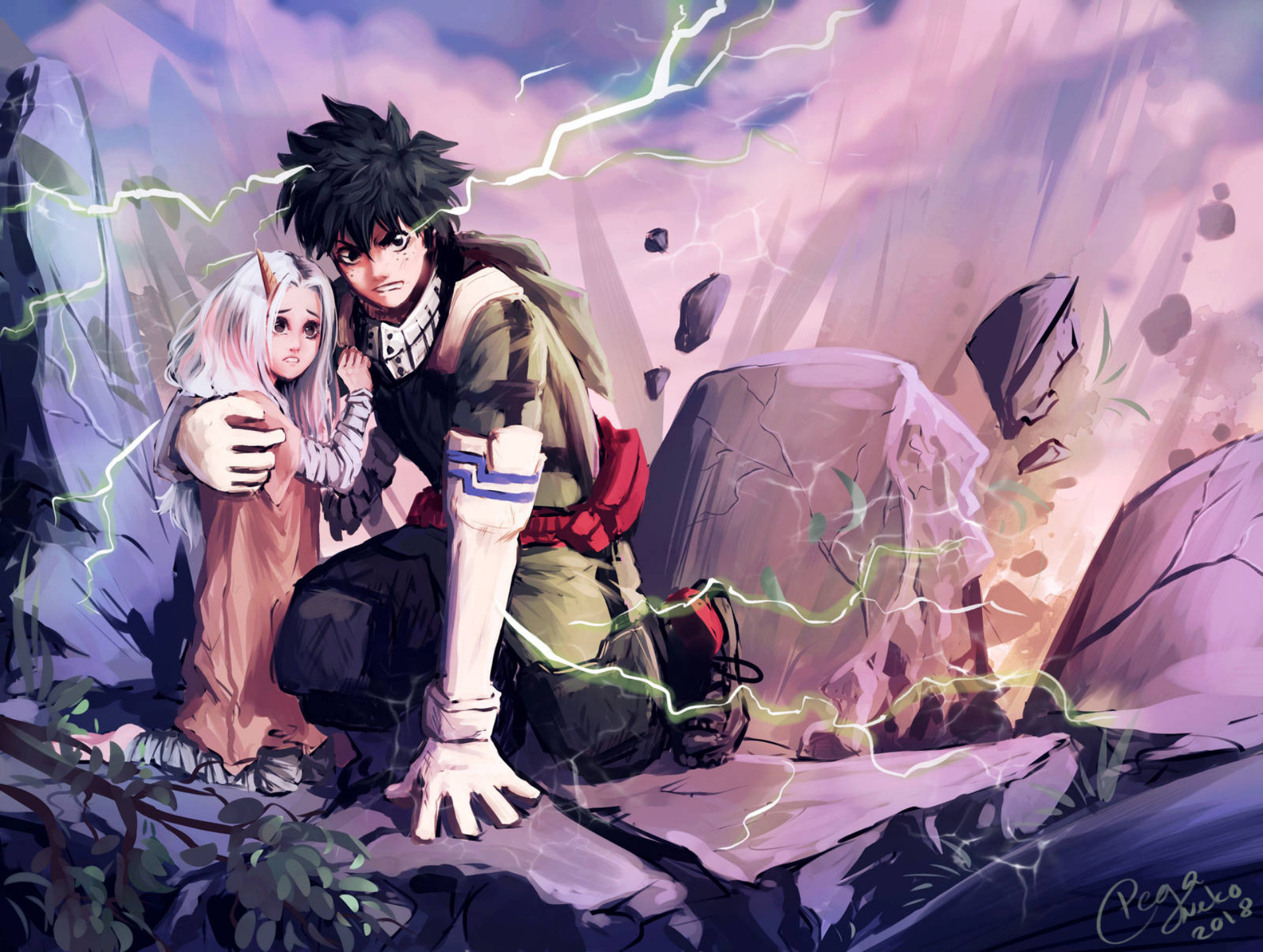 Anime My Hero Academia HD Wallpaper