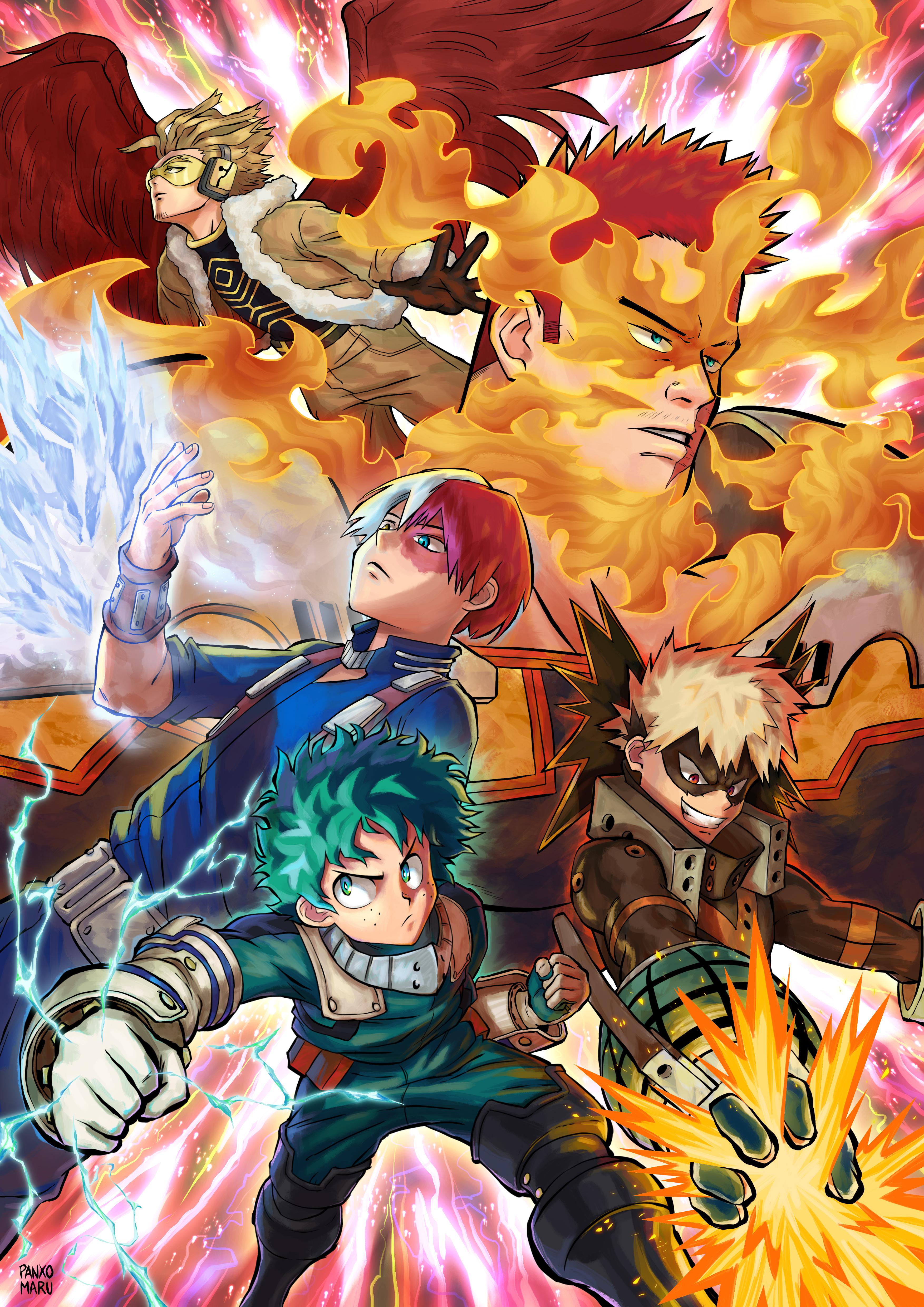 For Hire Fanart My Hero Academia for work. I make fanart and anime. Painted