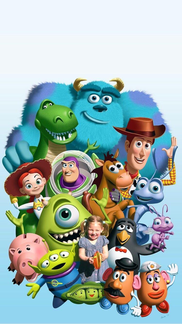Pixar Characters Wallpaper
