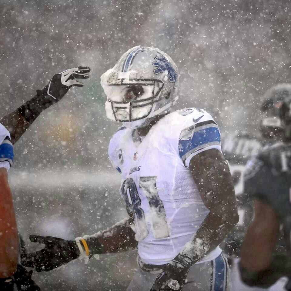Snow. Detroit lions wallpaper, Detroit lions players, Calvin johnson