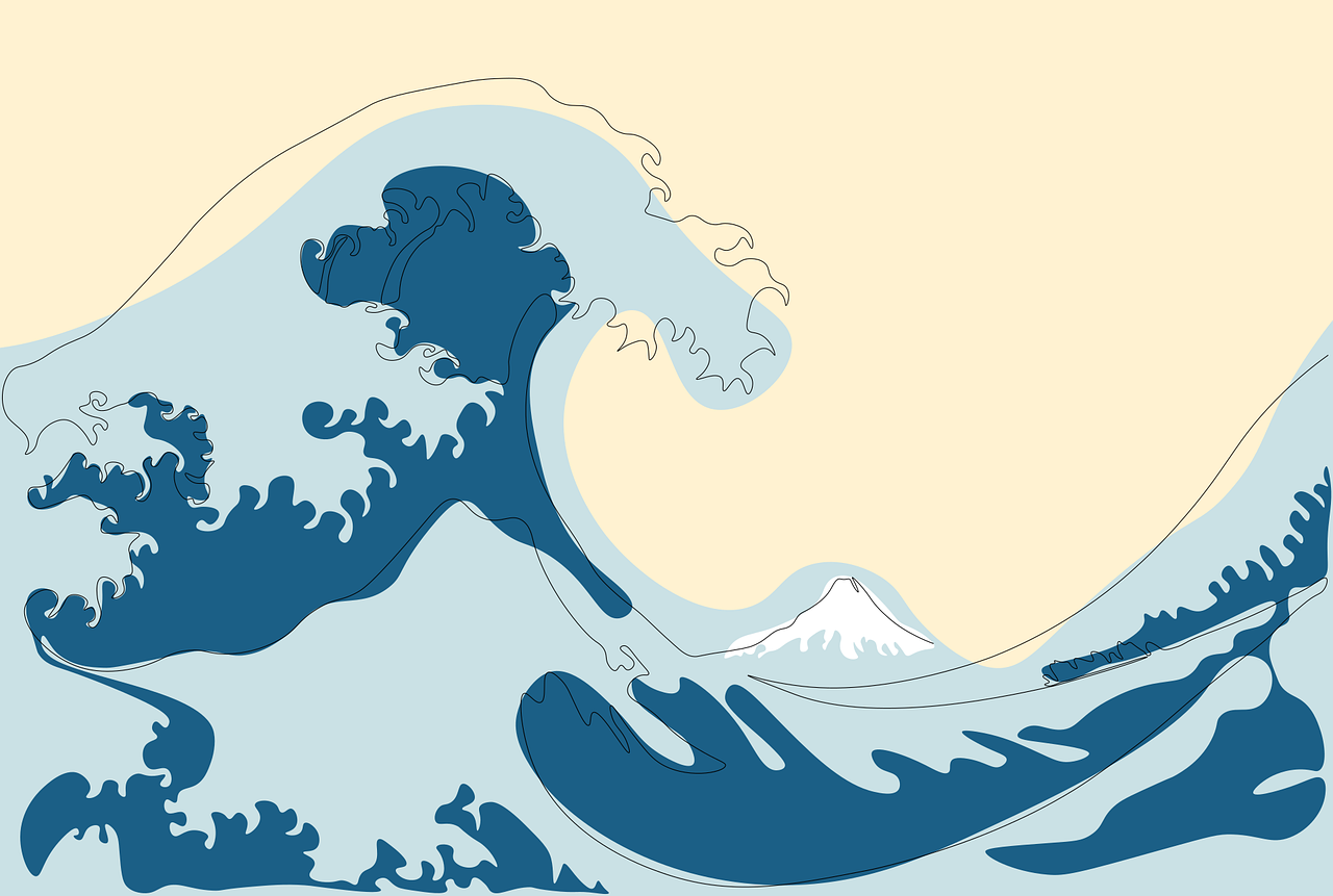Free The Great Wave Off Kanagawa & Japanese Art Image