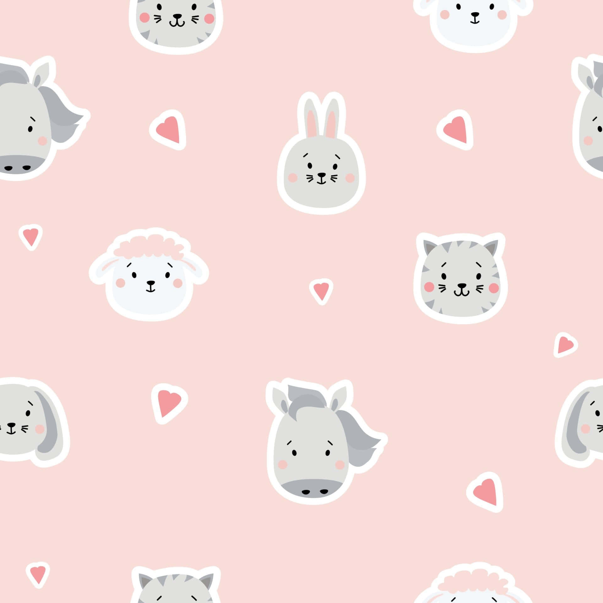 Cute Stickers Wallpaper