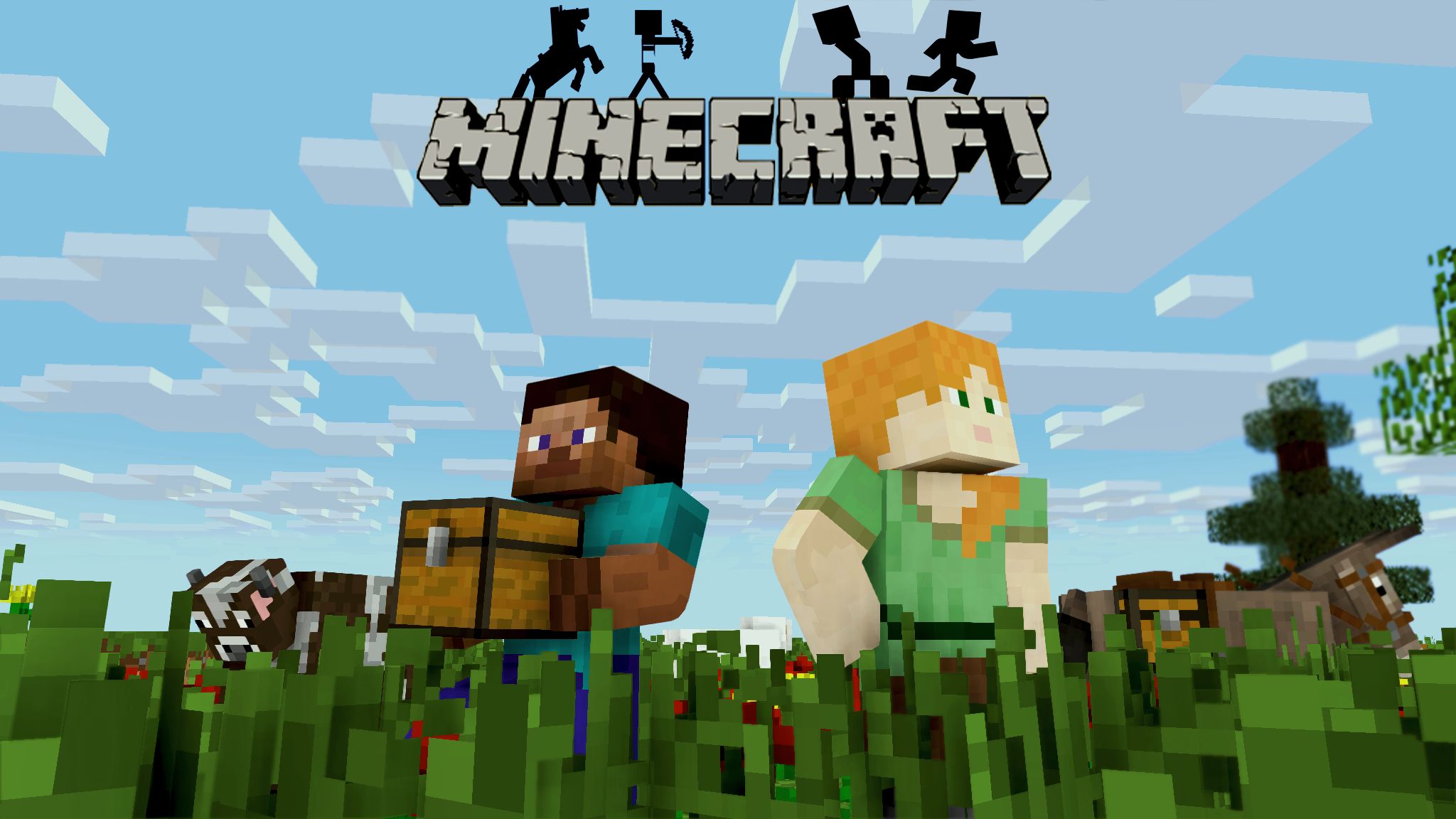 Download Minecraft wallpaper for mobile phone, free Minecraft HD picture