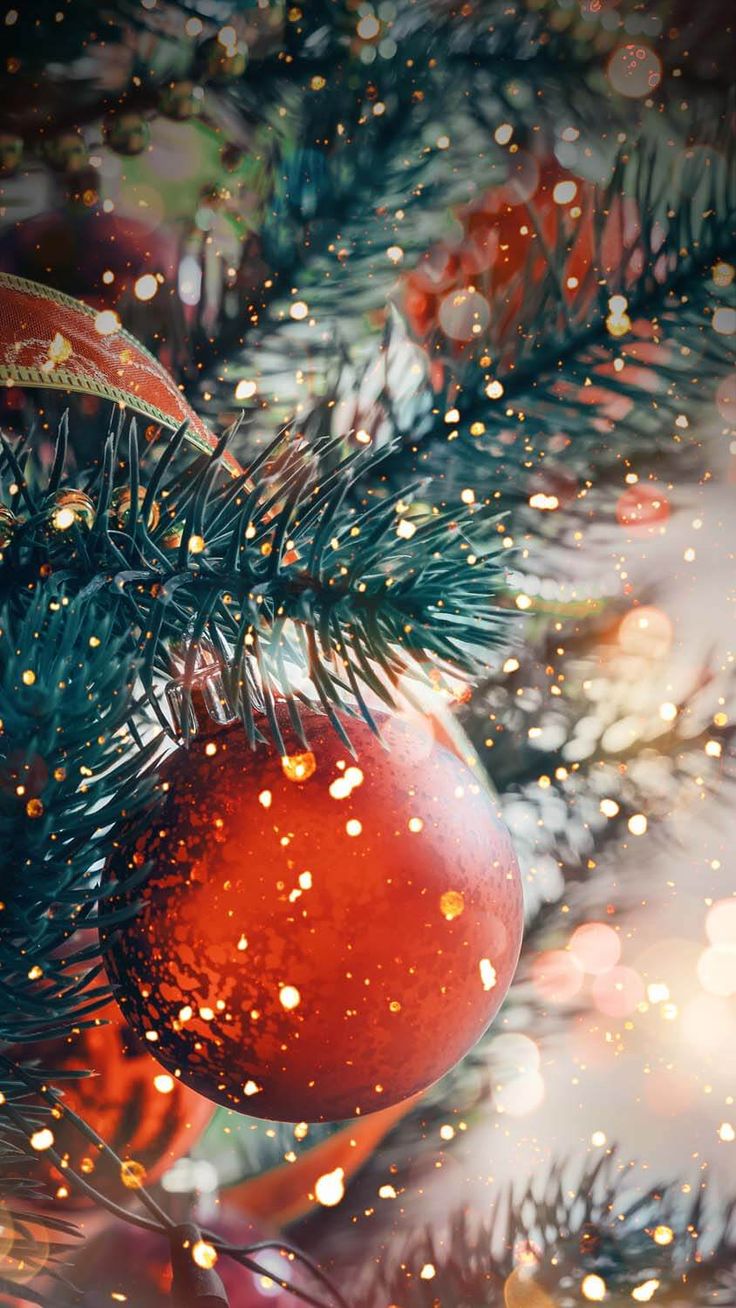 Christmas Decoration 4K IPhone Wallpaper HD Wallpaper, iPhone Wallpaper. Christmas wallpaper, Android wallpaper flowers, Christmas wallpaper android