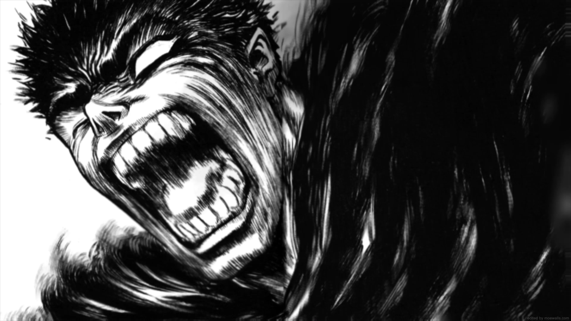 Guts Rage Berserk Monochrome Live