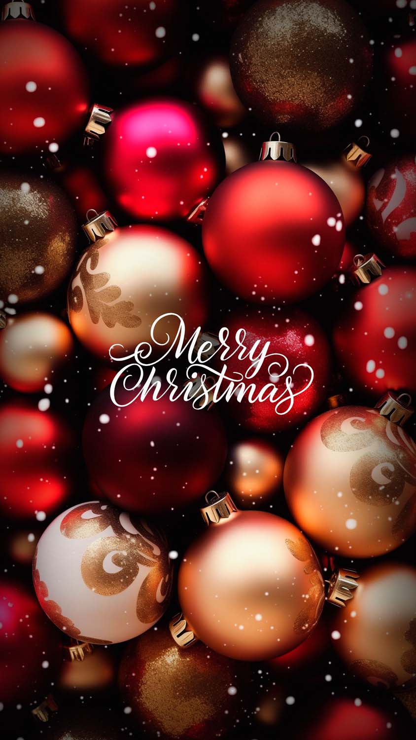 Merry Christmas iPhone Wallpaper 4K iPhone Wallpaper