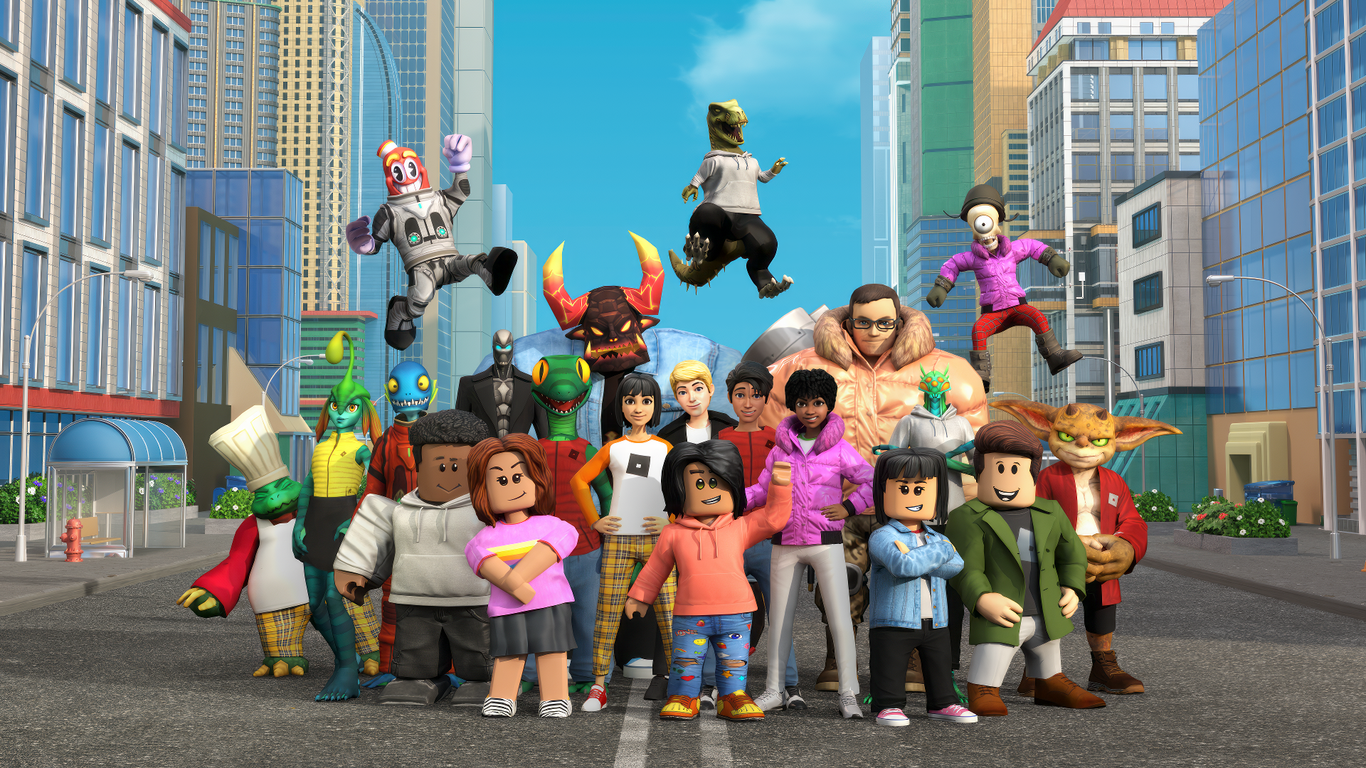 Roblox Characters HD Desktop Wallpaper