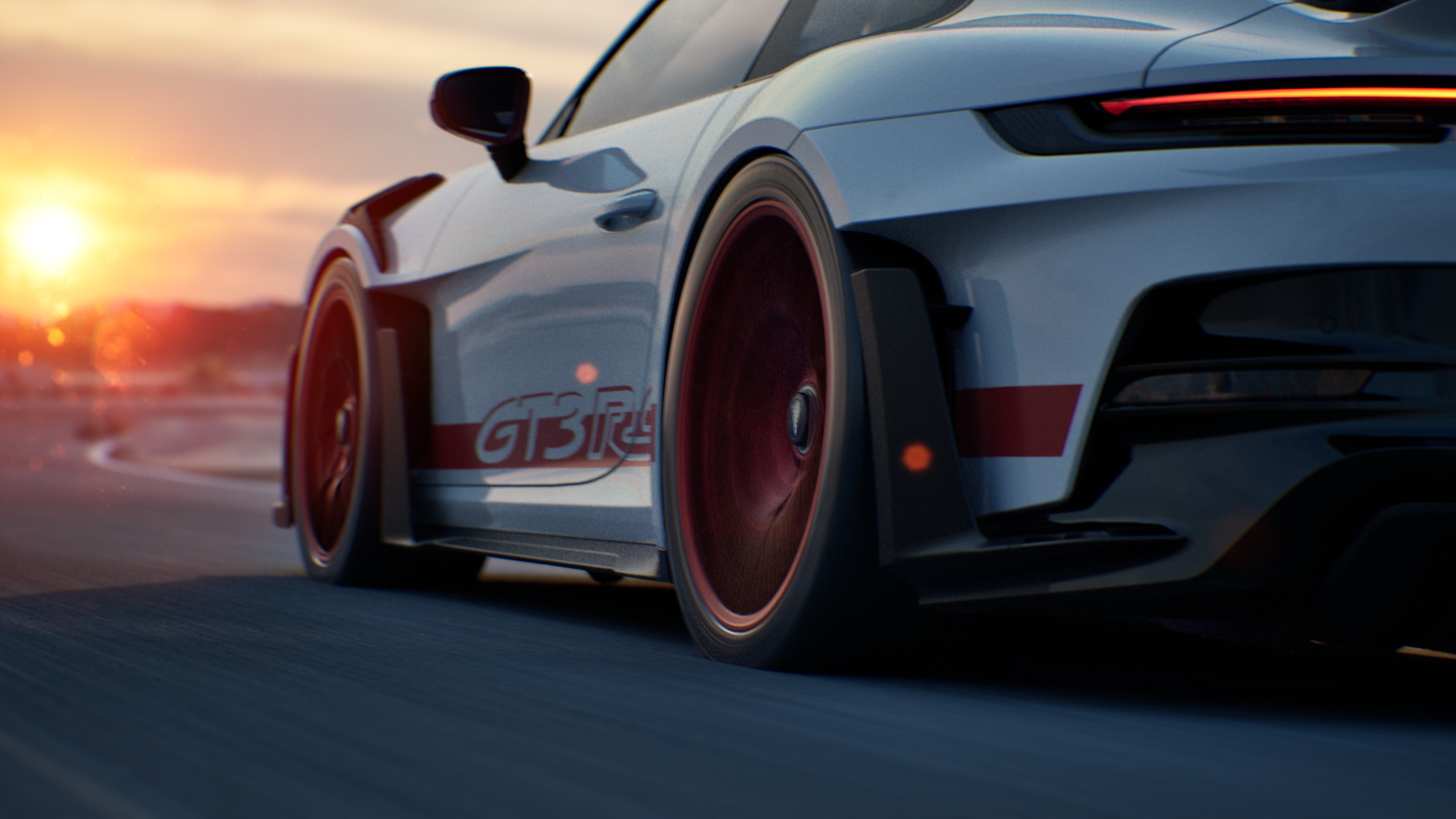 Porsche GT3 RS Engine Automotive Cinematic