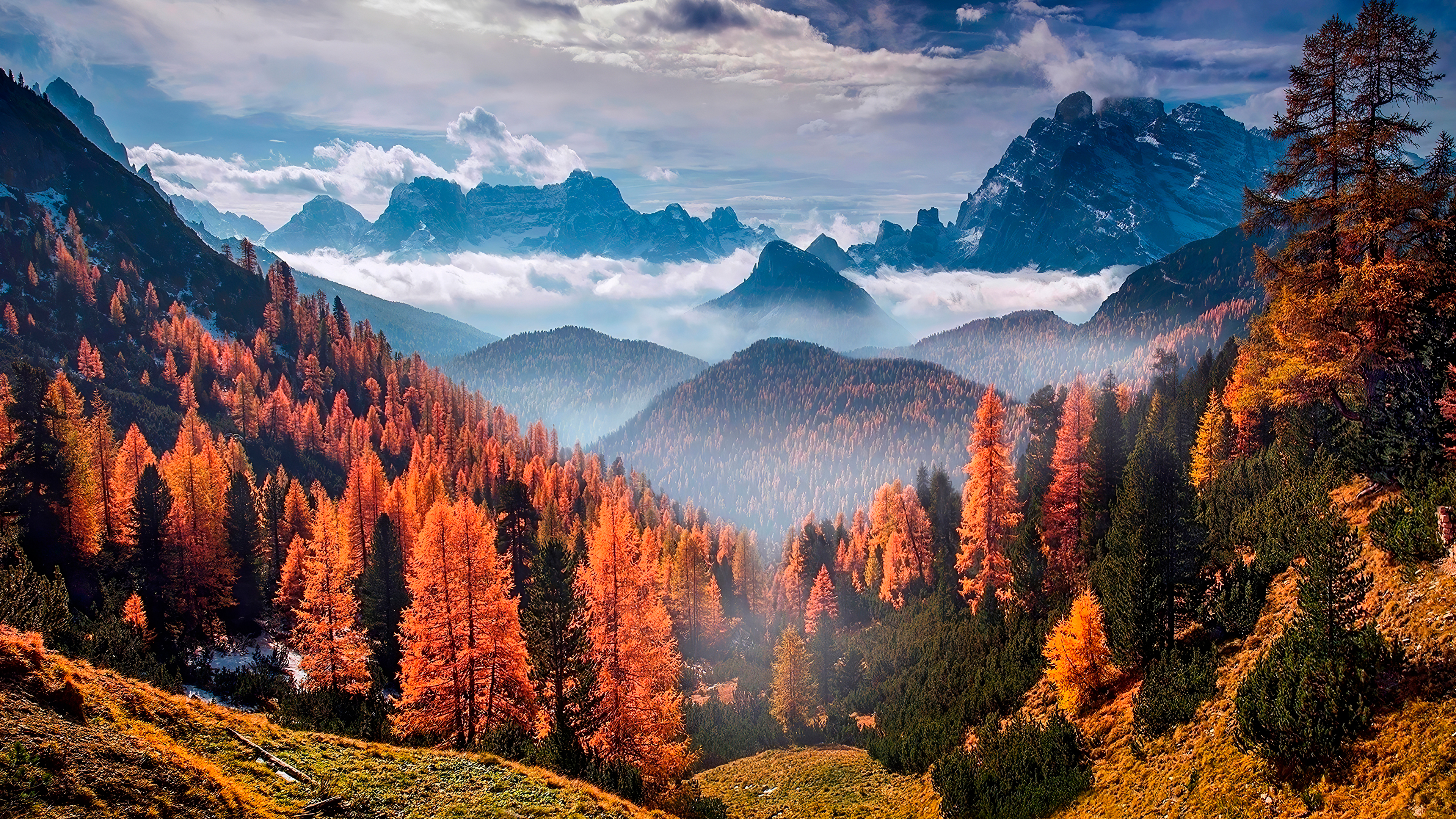 Mountain Landscape 4K Wallpaper