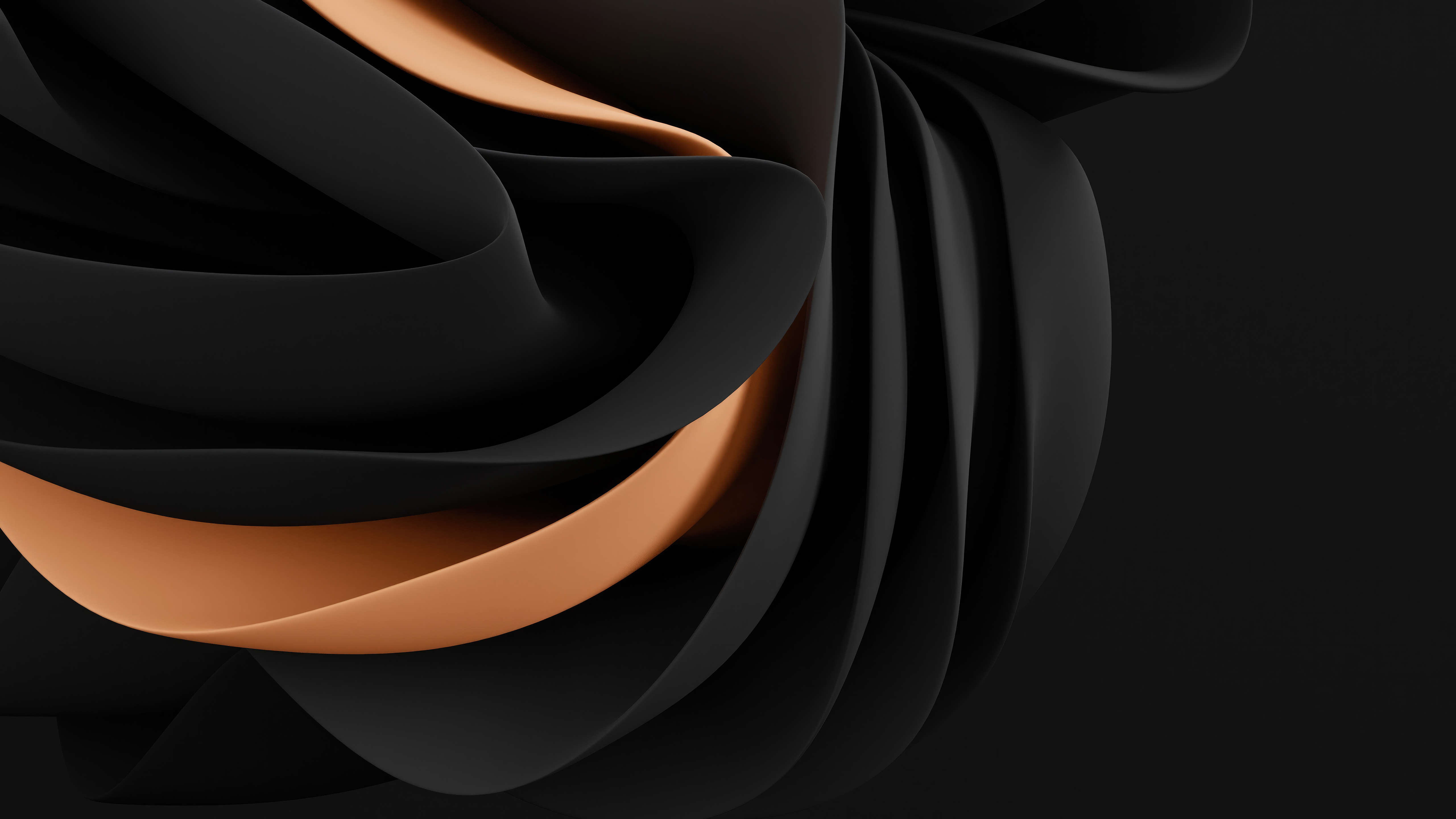 Dark Orange Abstract Expression Wallpaper, HD Abstract Wallpaper, 4k Wallpaper, Image, Background, Photos and Picture