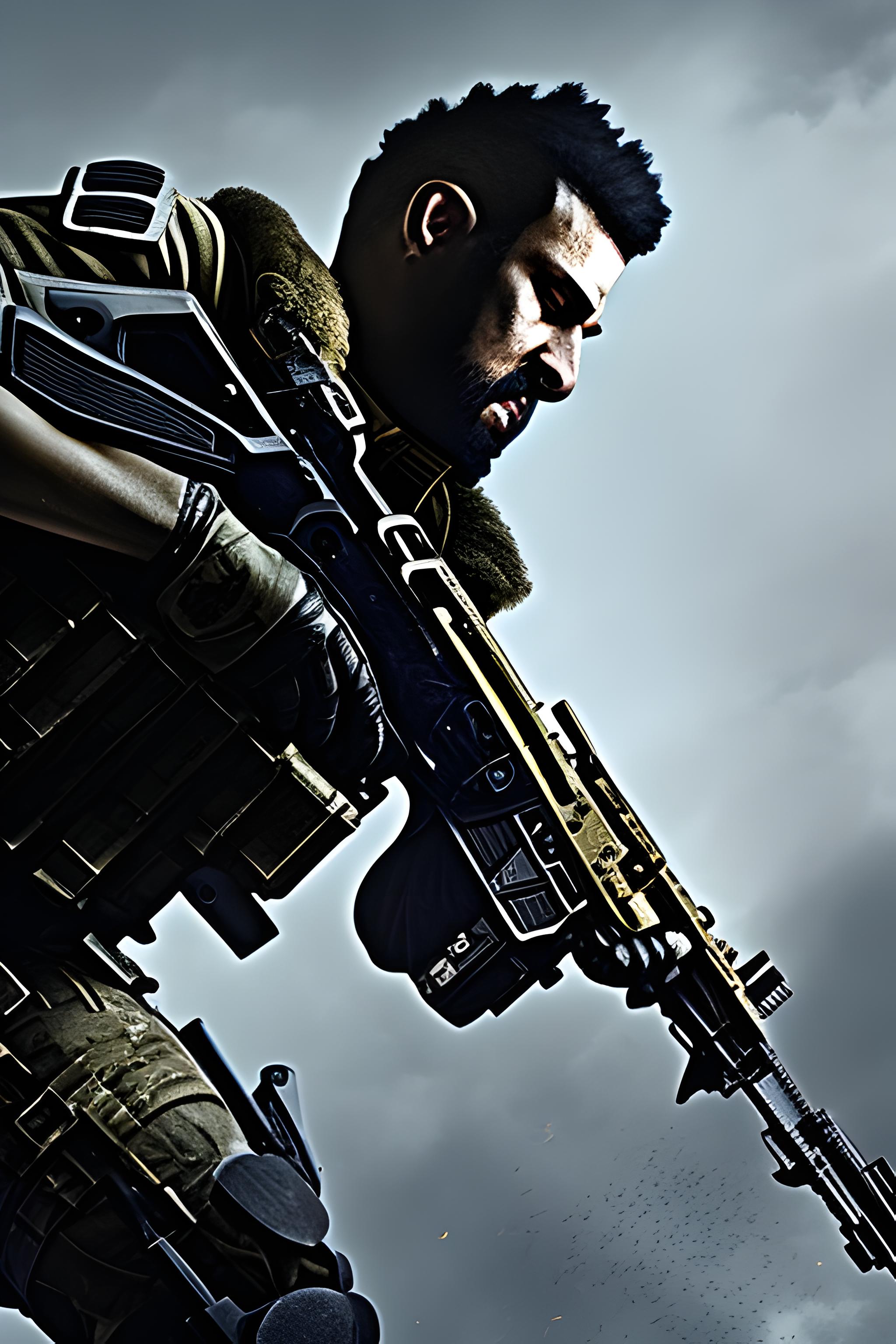 Jugador de call of duty mobile