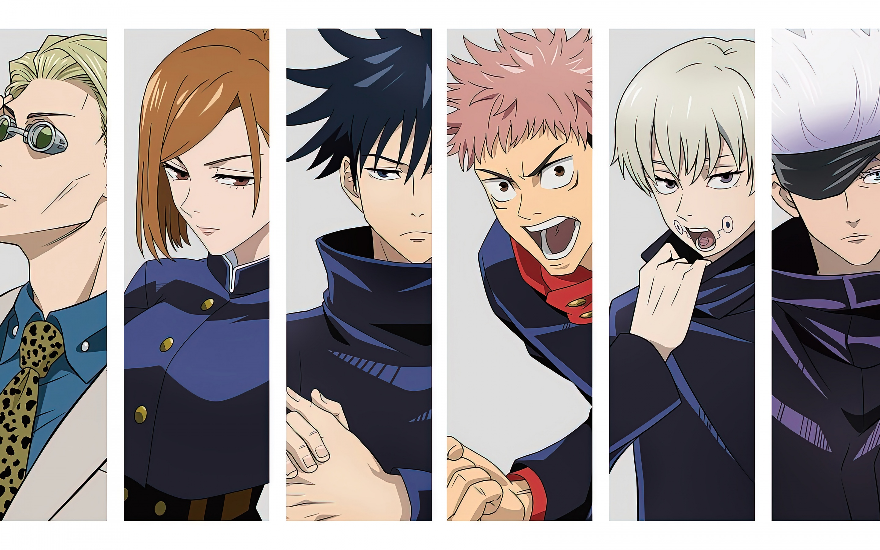Jujutsu Kaisen All Characters 4K Desktop Wallpaper